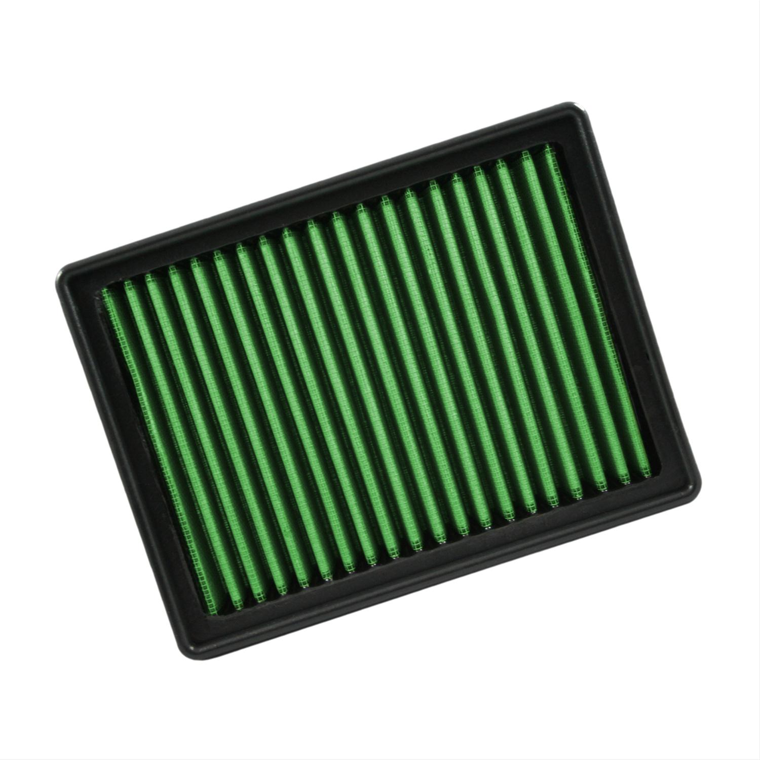 Green Filter High Performance Factory Replacement Air Filters 2425 Filter, Panel, Reusable, Washable, Woven Cotton, Recycled Materials, USA, Chevy Malibu, Each