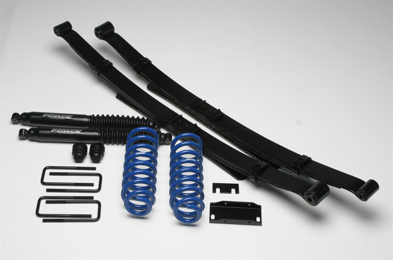 Ground Force Suspension 9906 Ground Force Lowering Leaf Spring Kits