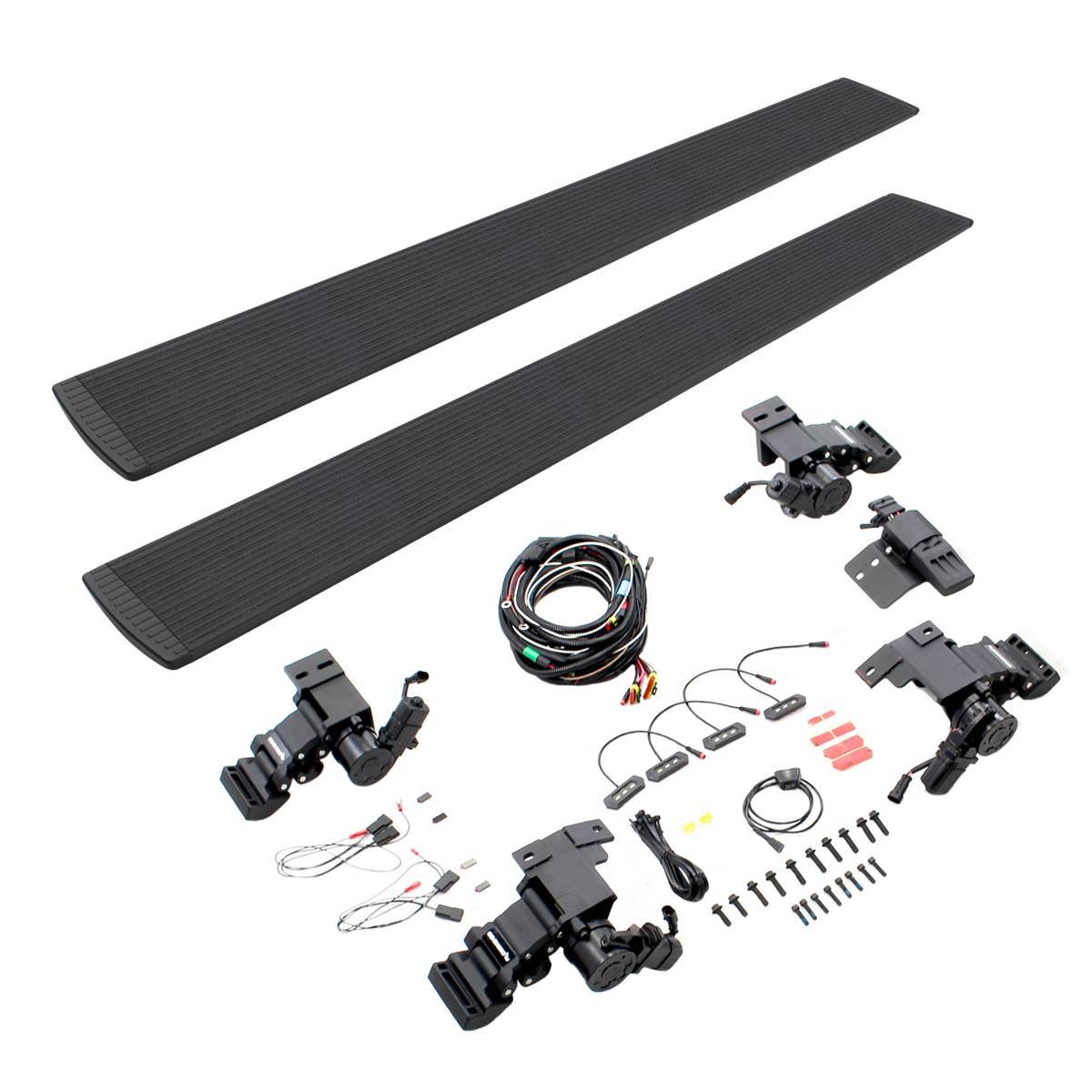Go Rhino 20404280PC Go Rhino E1 Electric Running Boards | Summit