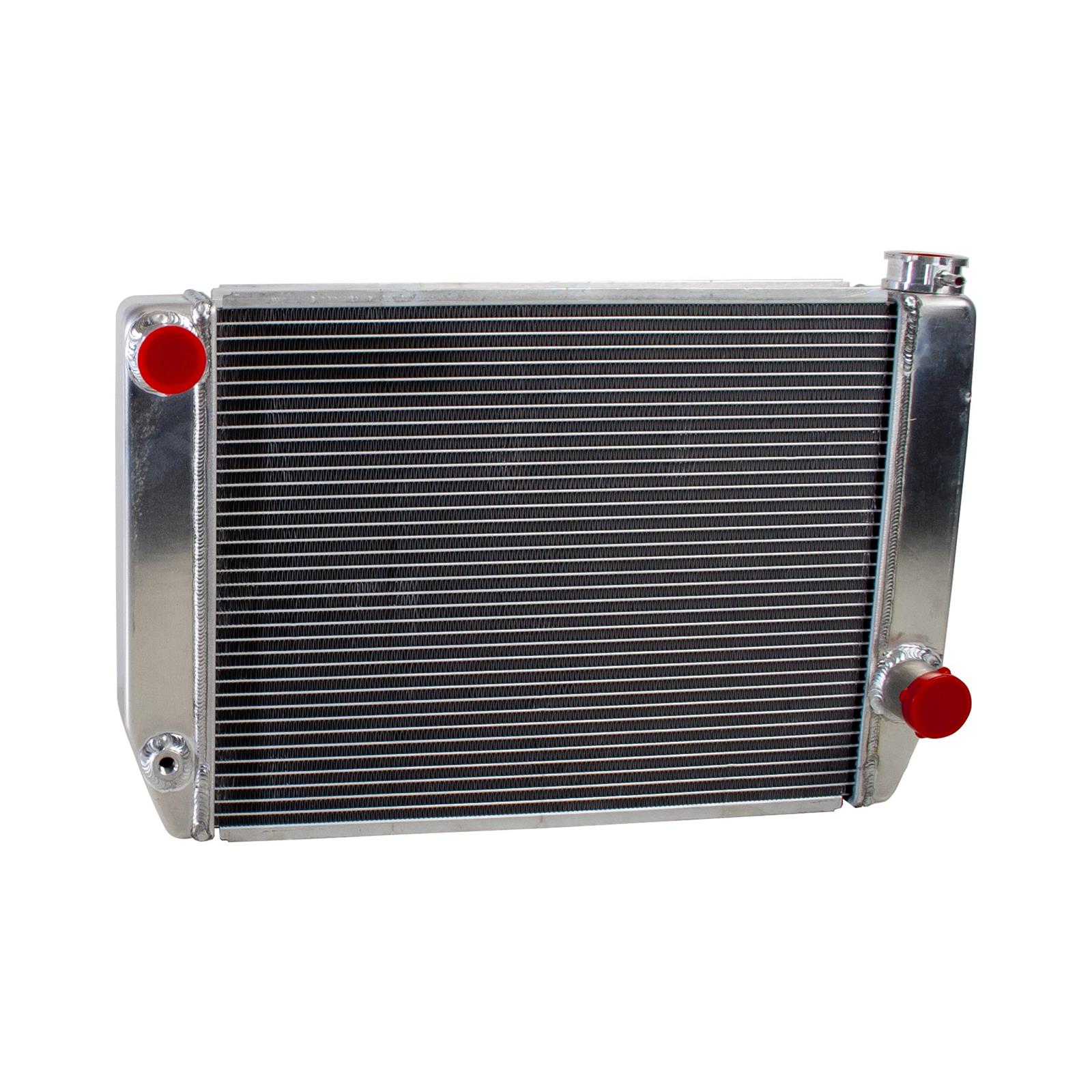 Griffin Universal Fit Radiators 1-25201-XS Radiator, Circle Track, Crossflow, Dual-row, Aluminum, Natural, 24 in. Width, 15.5 in. Height, 3 in. Thick, Each thumbnail 2