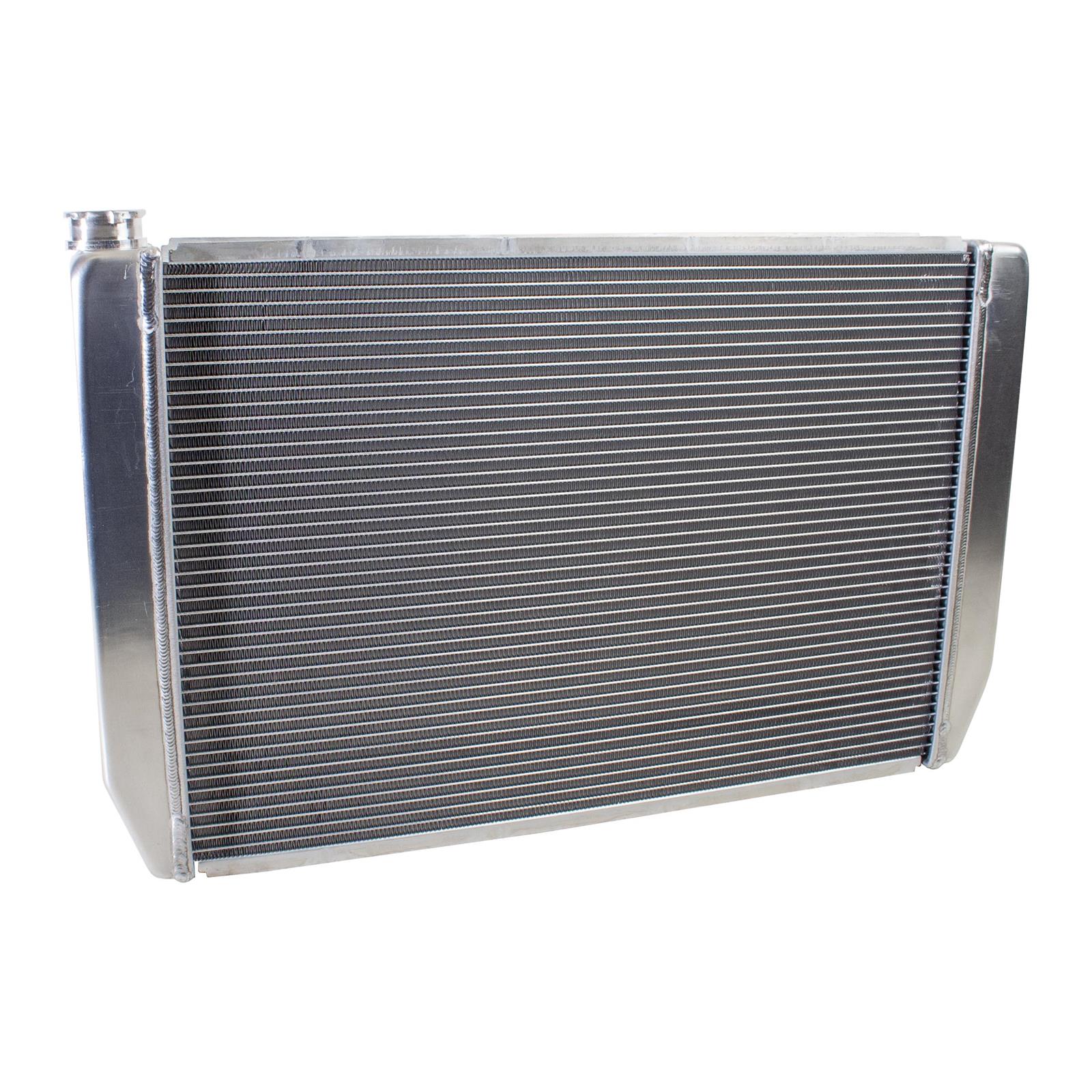 Griffin Universal Fit Radiators 1-55272-X Radiator, Universal, Aluminum, Natural, 31 in. Wide, 19 in. High, 3.0 in. Thick, Each