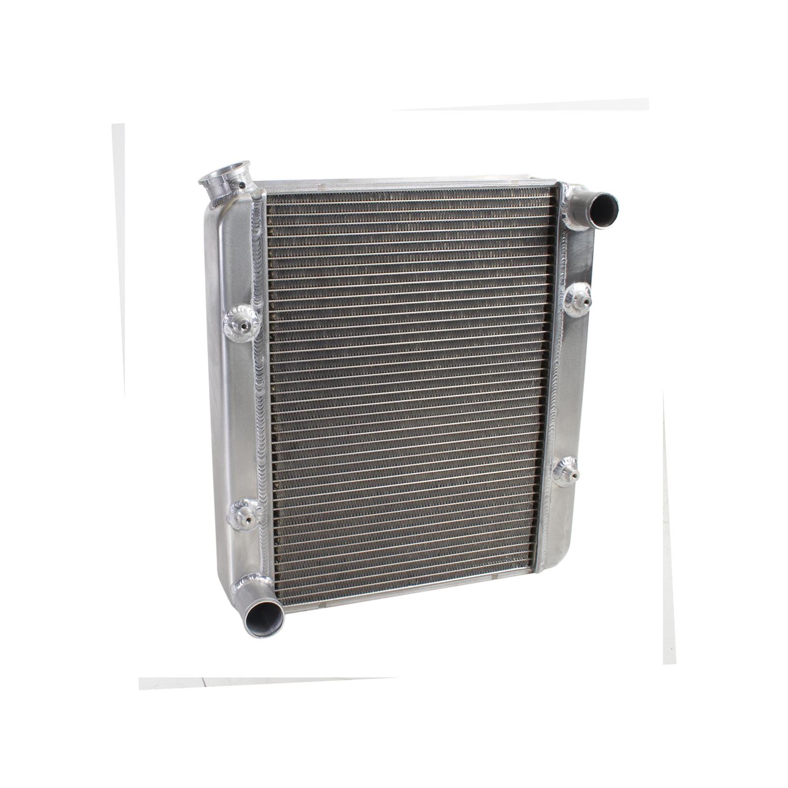 Griffin Universal Fit Radiators 2-56135-X Radiator, Universal, Aluminum, Natural, 17 in. Wide, 18.5 in. Height, 2.5 in. Thick, Each