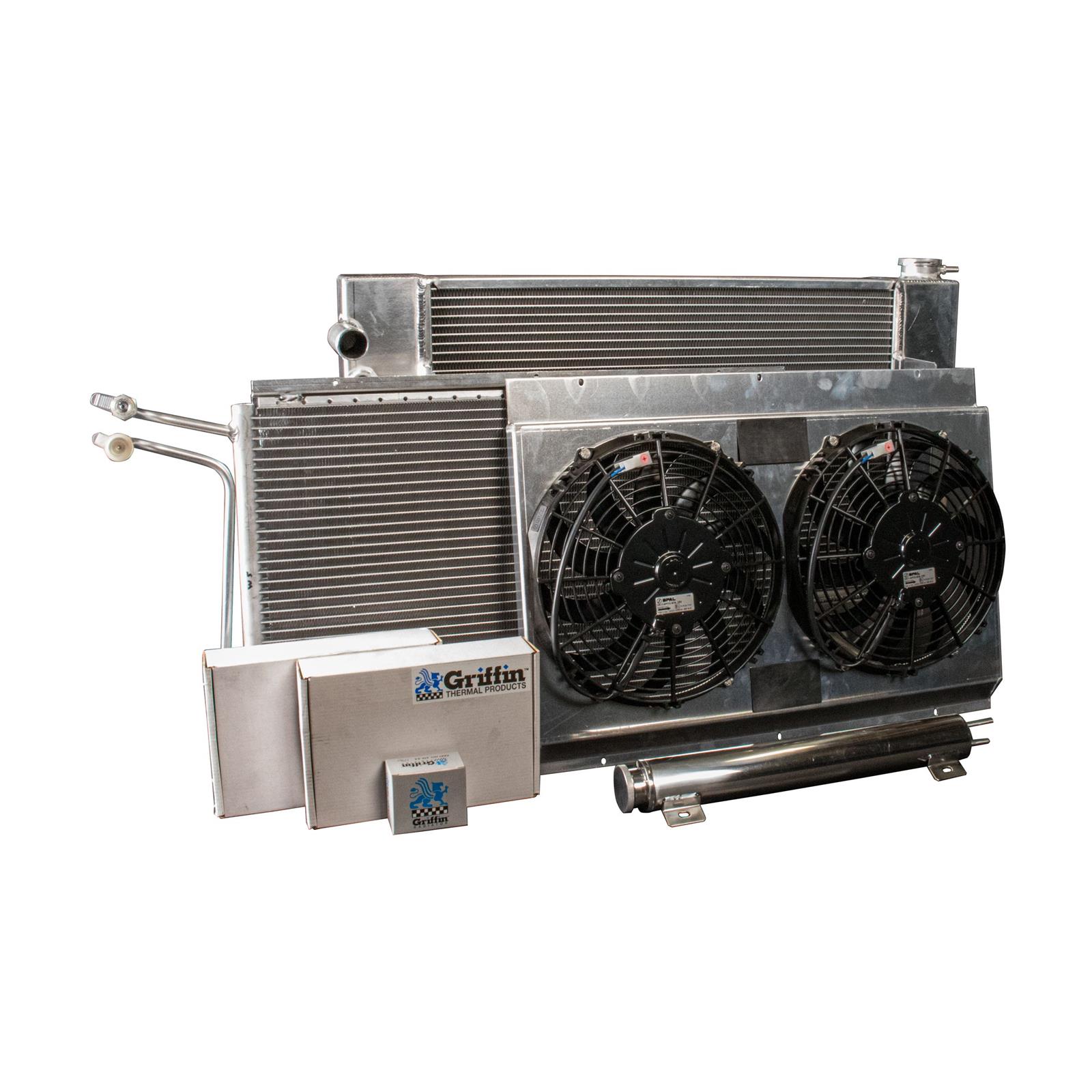 Comblift Radiator Griffin Thermal Products CU-70250 Griffin Performance Fit Radiator ...