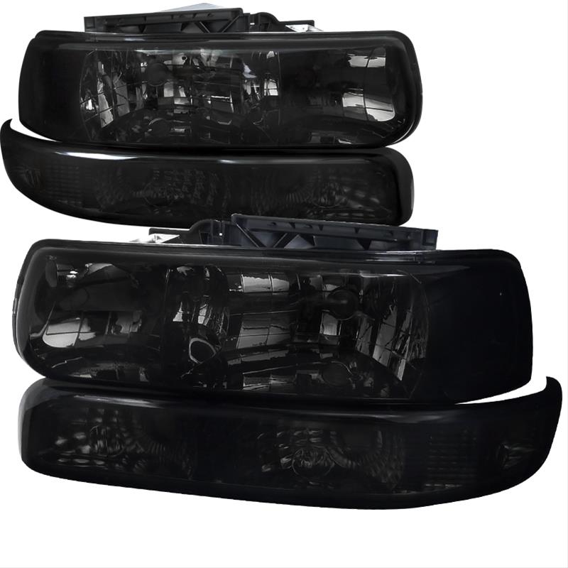 2000 Chevrolet Silverado 1500 Matrix 09 1088 Scp Matrix Smoke Headlight Assemblies Summit Racing