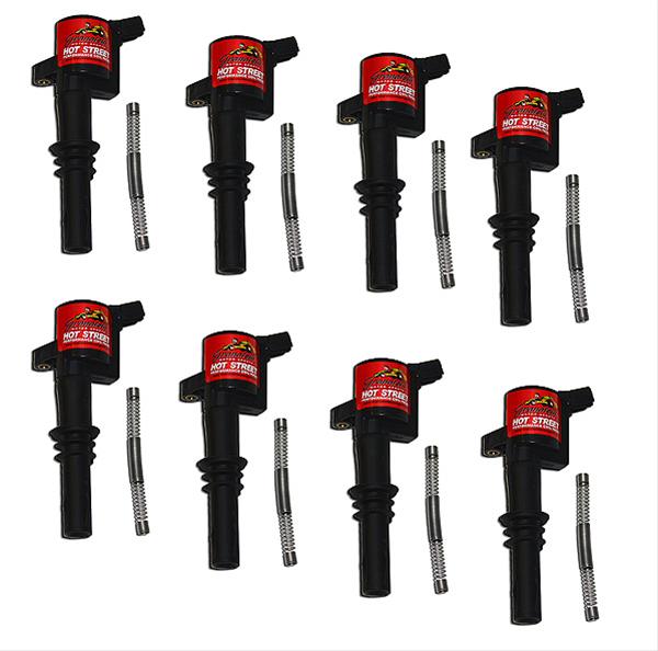 Granatelli 05-08 Ford 4.6L/5.4L 3V Hot Street Coil Packs - Black (Set of 8) thumbnail 2