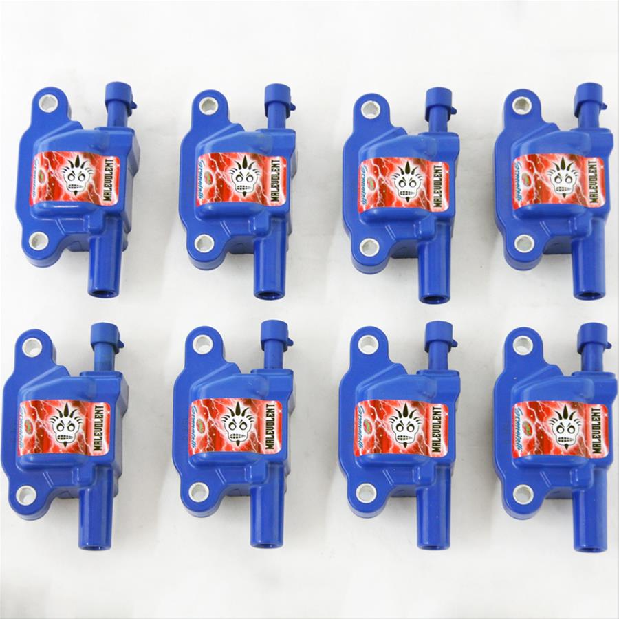 Granatelli 14-23 GM LT Malevolent Coil Packs - Blue (Set of 8)