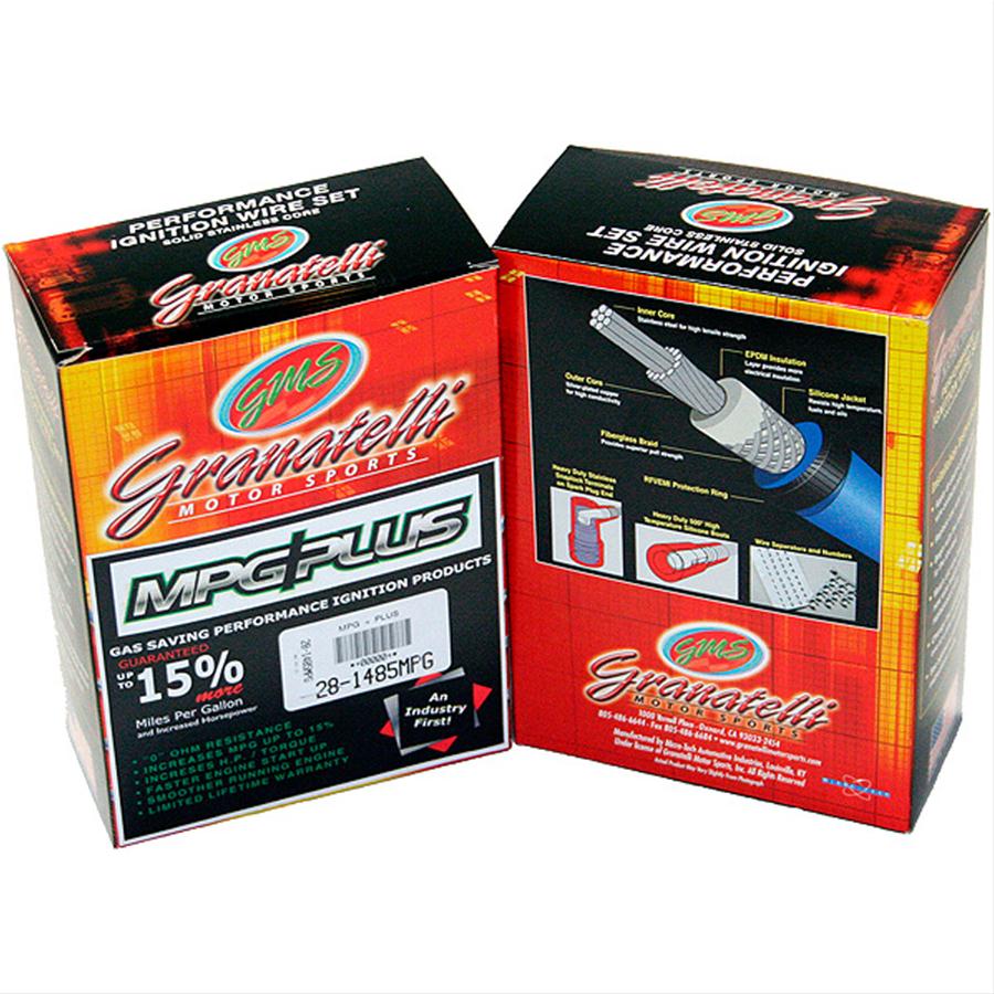 Granatelli 14-23 GM LT1 6.2L Hi-Perf Coil-Near-Plug Wire Conn Kit w/Blk Jacket/Black Sleeve