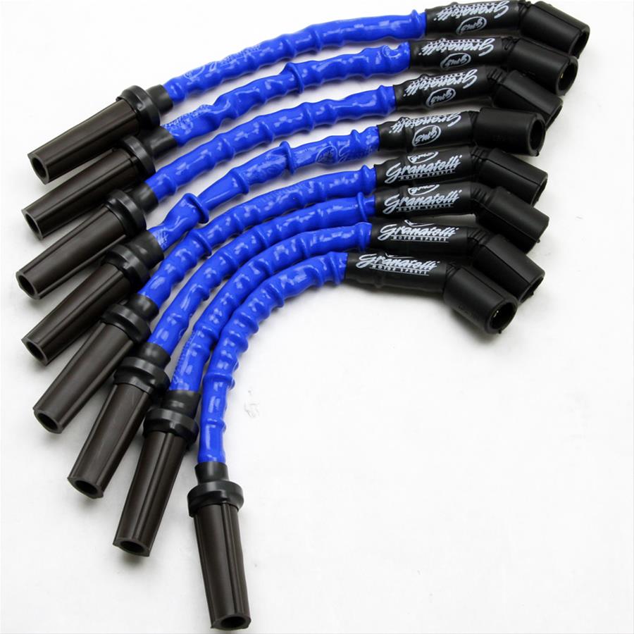 Granatelli 99-23 GM Truck/SUV V8 (Excl 8.1L) Hi-Perf Coil-Near-Plug Conn Kit w/9in Lead/Blue Jacket thumbnail 2