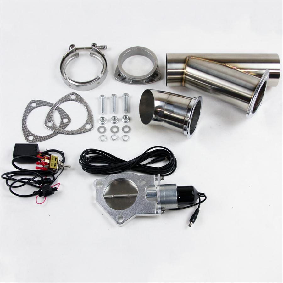 Granatelli 4.0in Stainless Steel Electronic Exhaust Cutout thumbnail 2