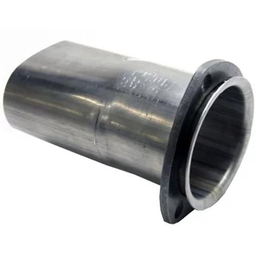 Granatelli 3.0in Round to 3.0in Oval Exhaust Adapter w/Floating 3 Bolt Header Flange thumbnail 2