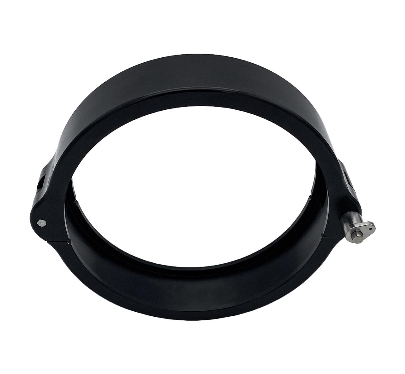 Granatelli 4.0in Dual Seal Clamshell Clamp - Aluminum Black thumbnail 2