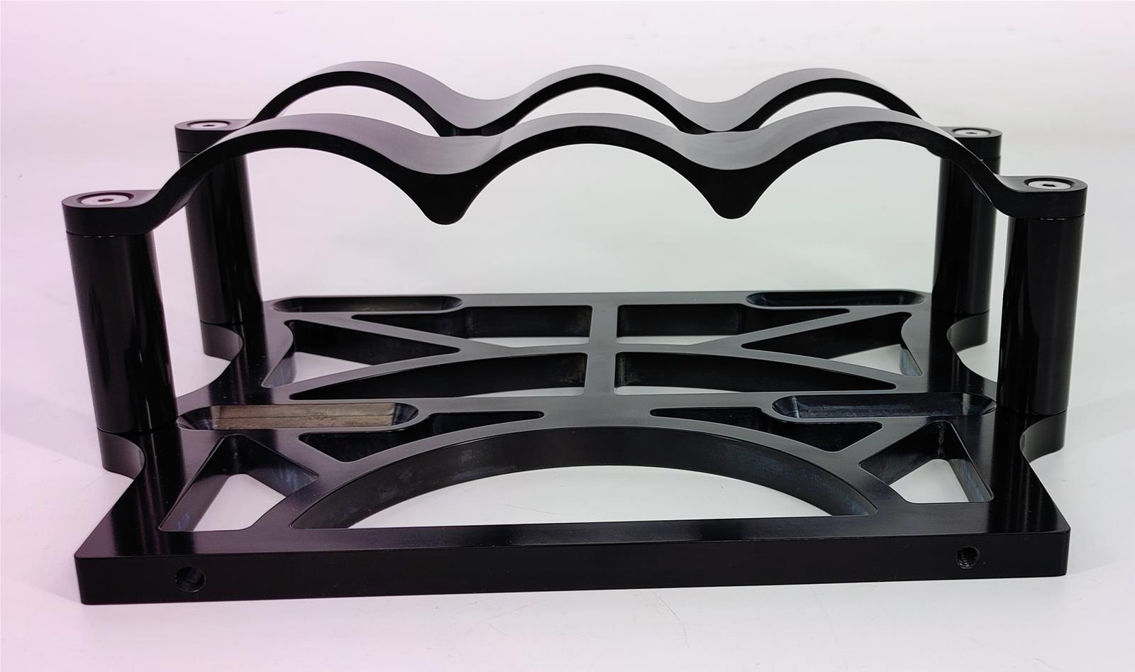 Granatelli 6 Volt OPTIMA Billet Battery Tray - Anodized Black thumbnail 2