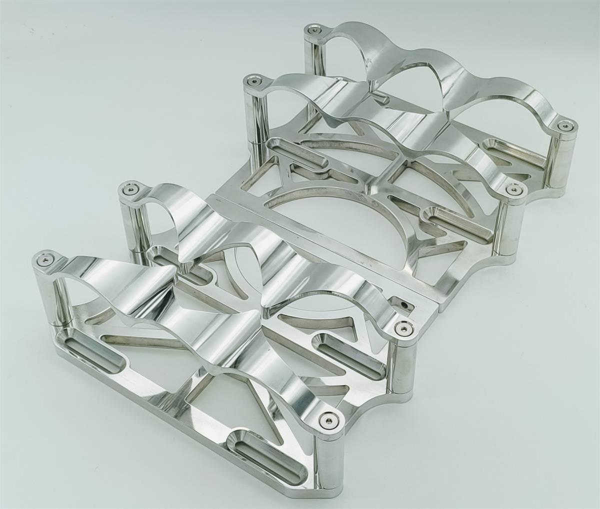 Granatelli 6 Volt OPTIMA Billet Battery Tray Set