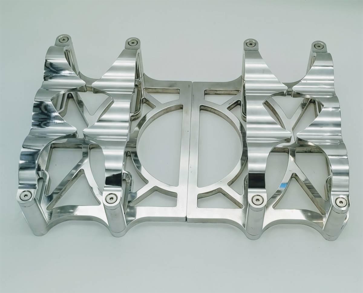 Granatelli 6 Volt OPTIMA Billet Battery Tray Set thumbnail 2