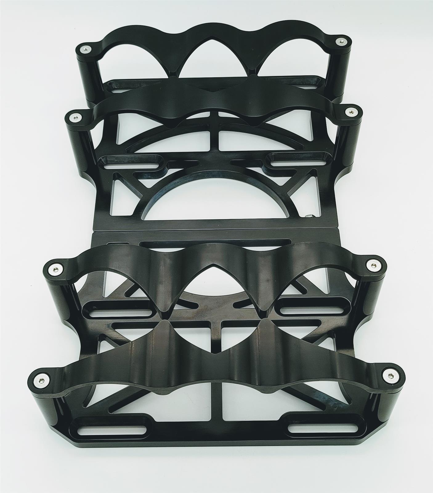 Granatelli 12 Volt OPTIMA Billet Battery Tray - Anodized Black thumbnail 2