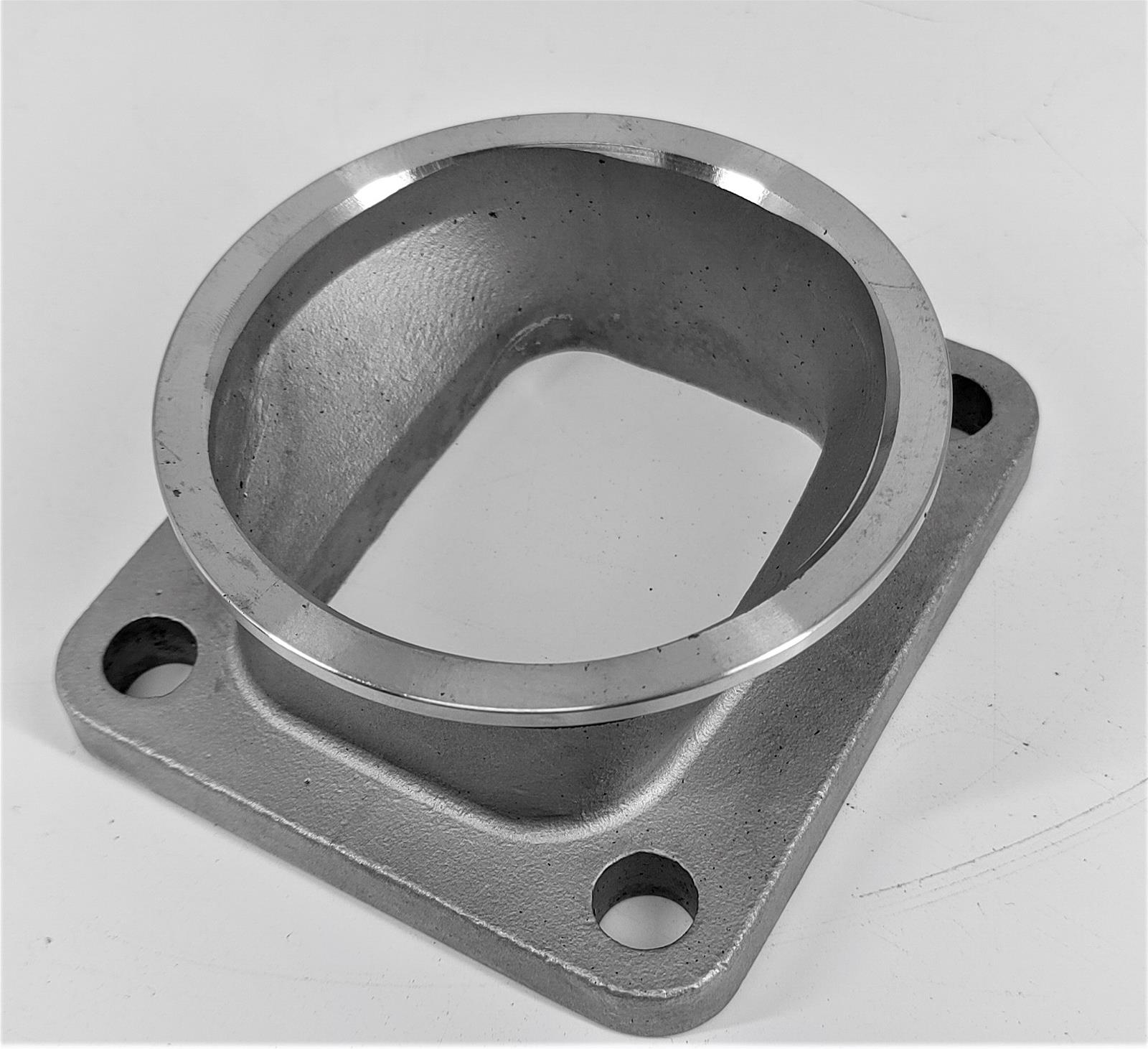 Granatelli Turbo Adapter Cast 3.0in V-Band to T4 Housing (Not Threaded)