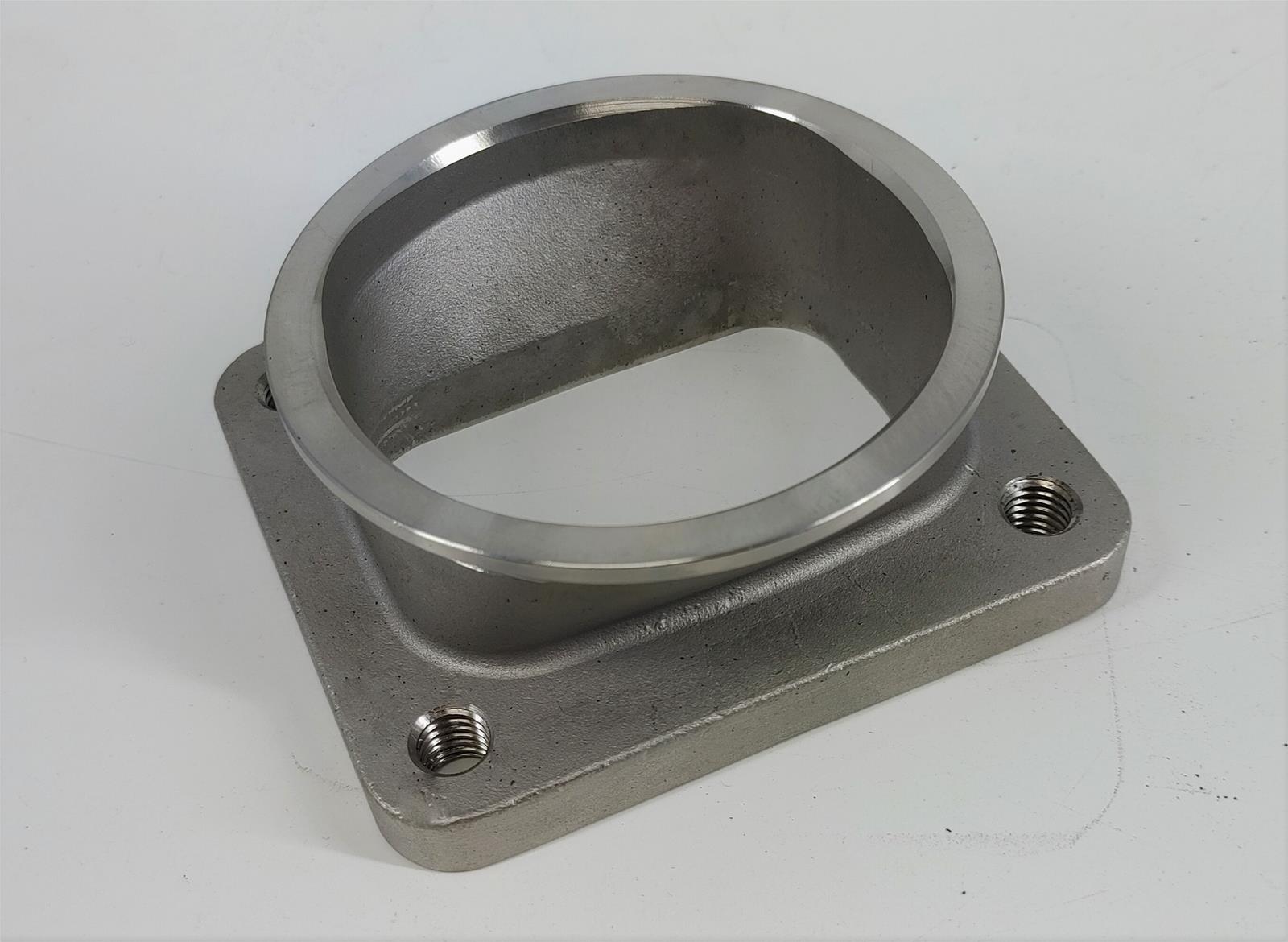 Granatelli Turbo Adapter Cast 3.0in V-Band to T4 Housing (Threaded)