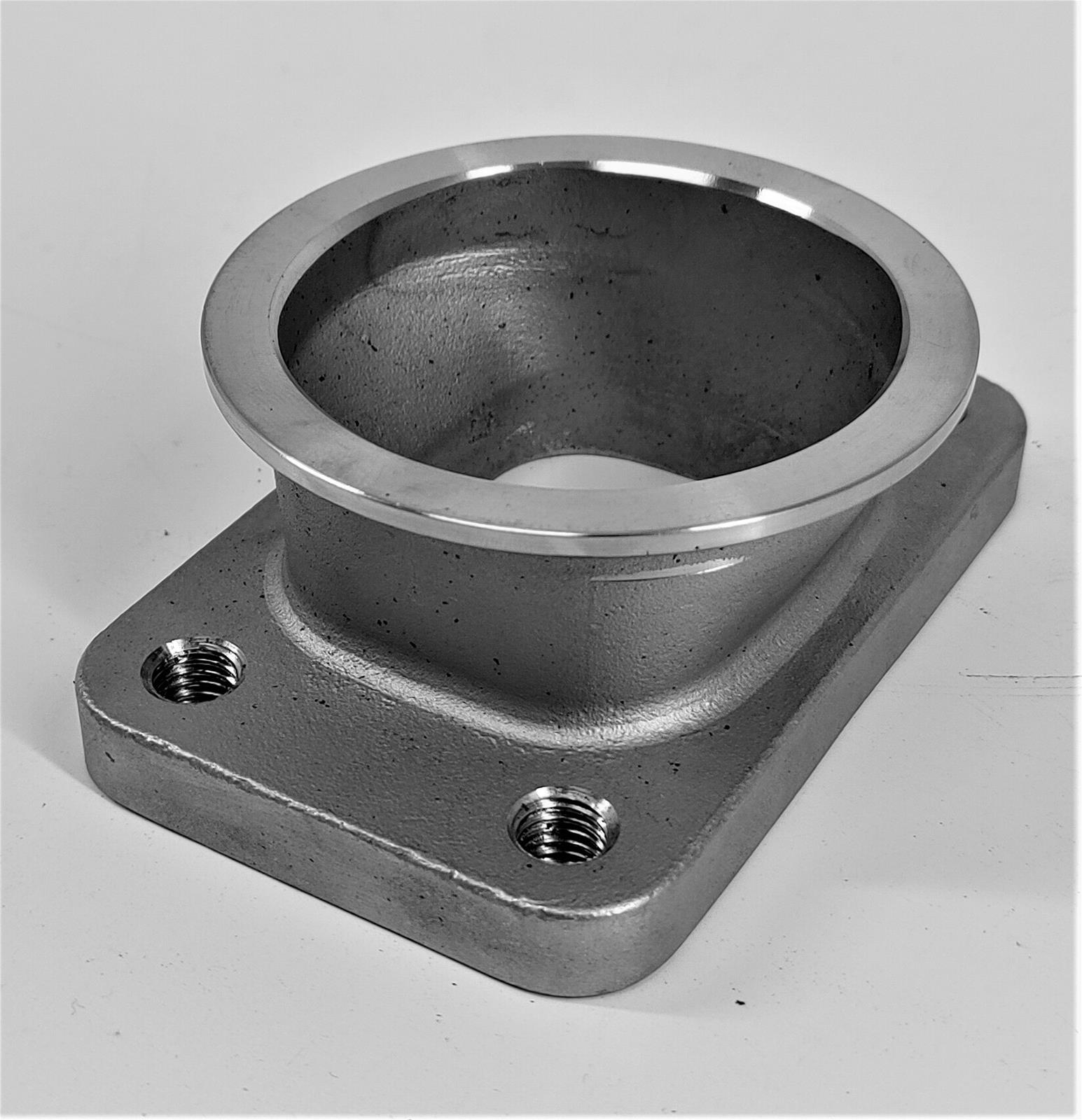 Granatelli Turbo Adapter Cast 2.5in V-Band to T3 Housing (Threaded)