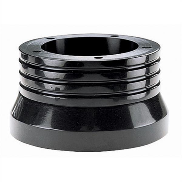 Grant Billet Style Installation Kits 5162 Steering Wheel Kit, 5-Bolt Mount, Black Luster, Aluminum, Chevy, AMC, GMC, Oldsmobile, Kit