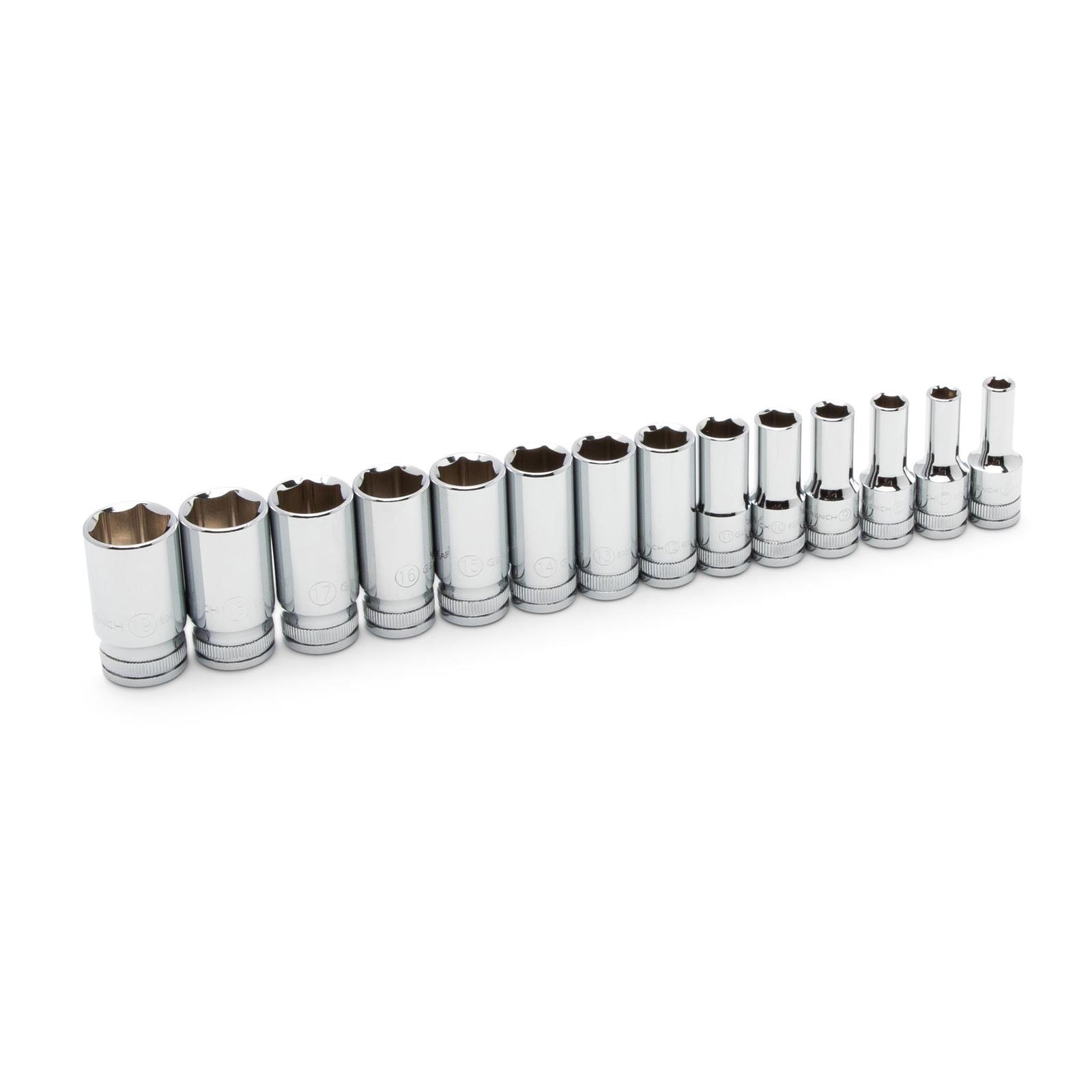 Gearwrench 80554S-06 GearWrench Mid-Length Socket Sets | Summit Racing