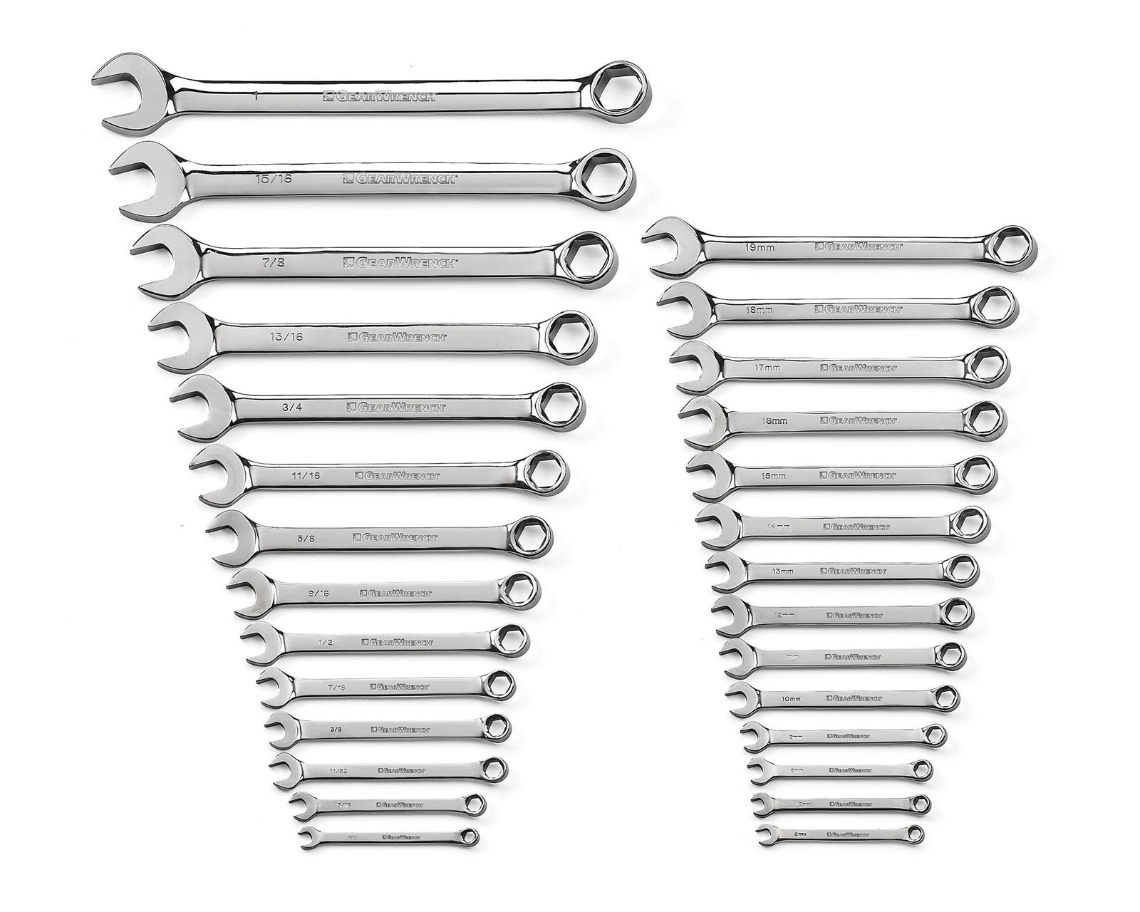 3ス Gearwrench 81923 GearWrench Combination Wrench Sets | Summit Racing