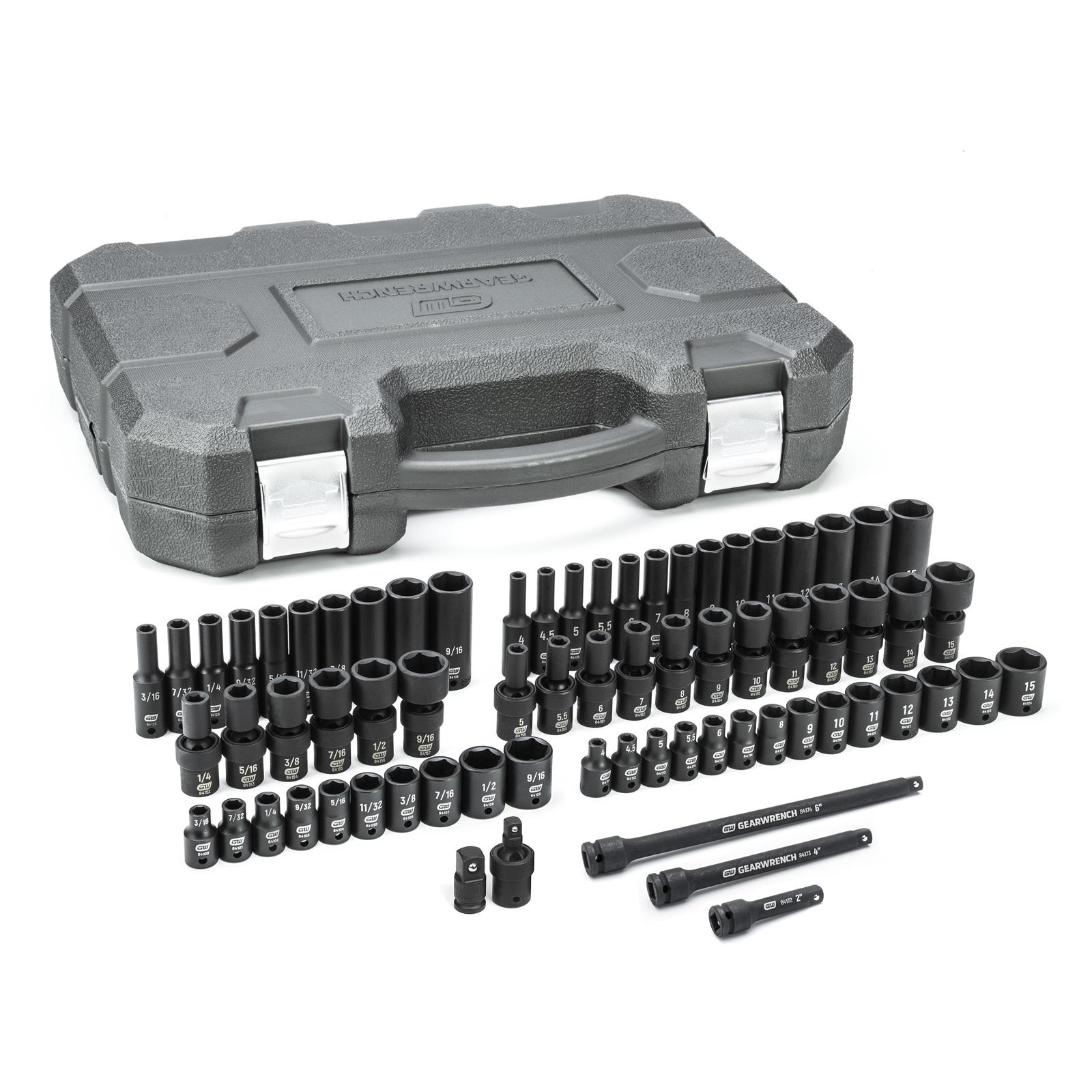 Gearwrench 84903 GearWrench Impact Socket Sets Summit Racing