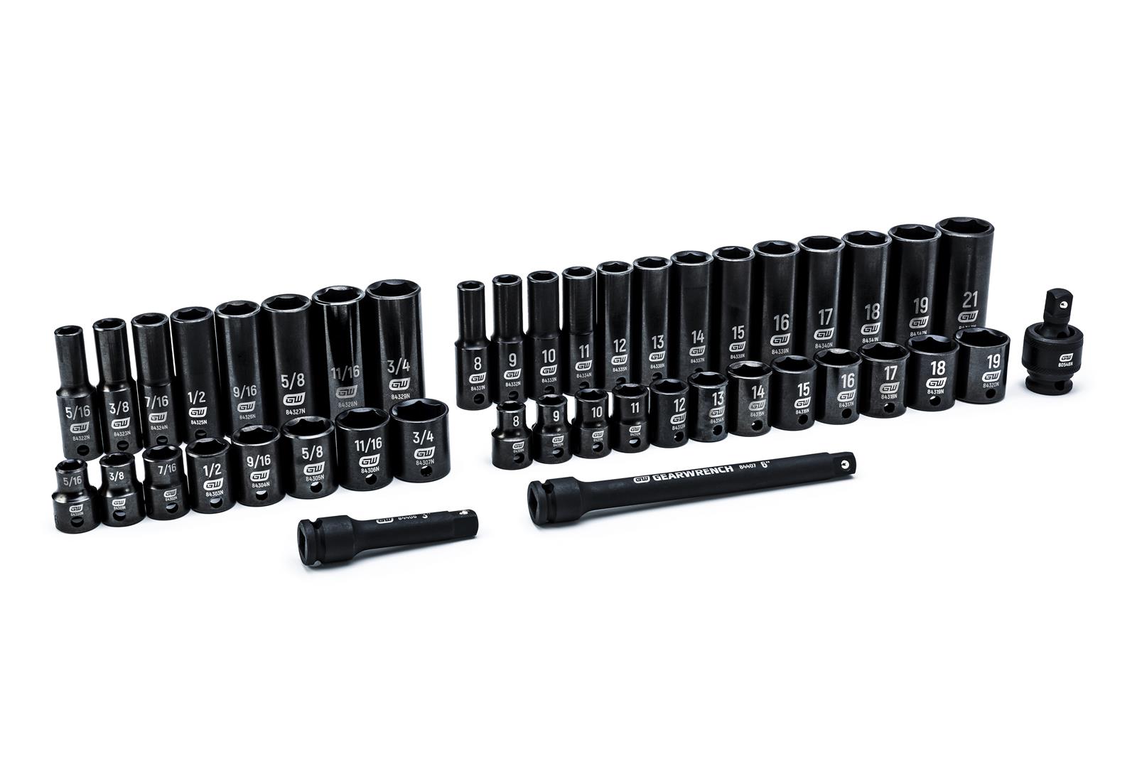 Gearwrench 84916N GearWrench Impact Socket Sets Summit Racing