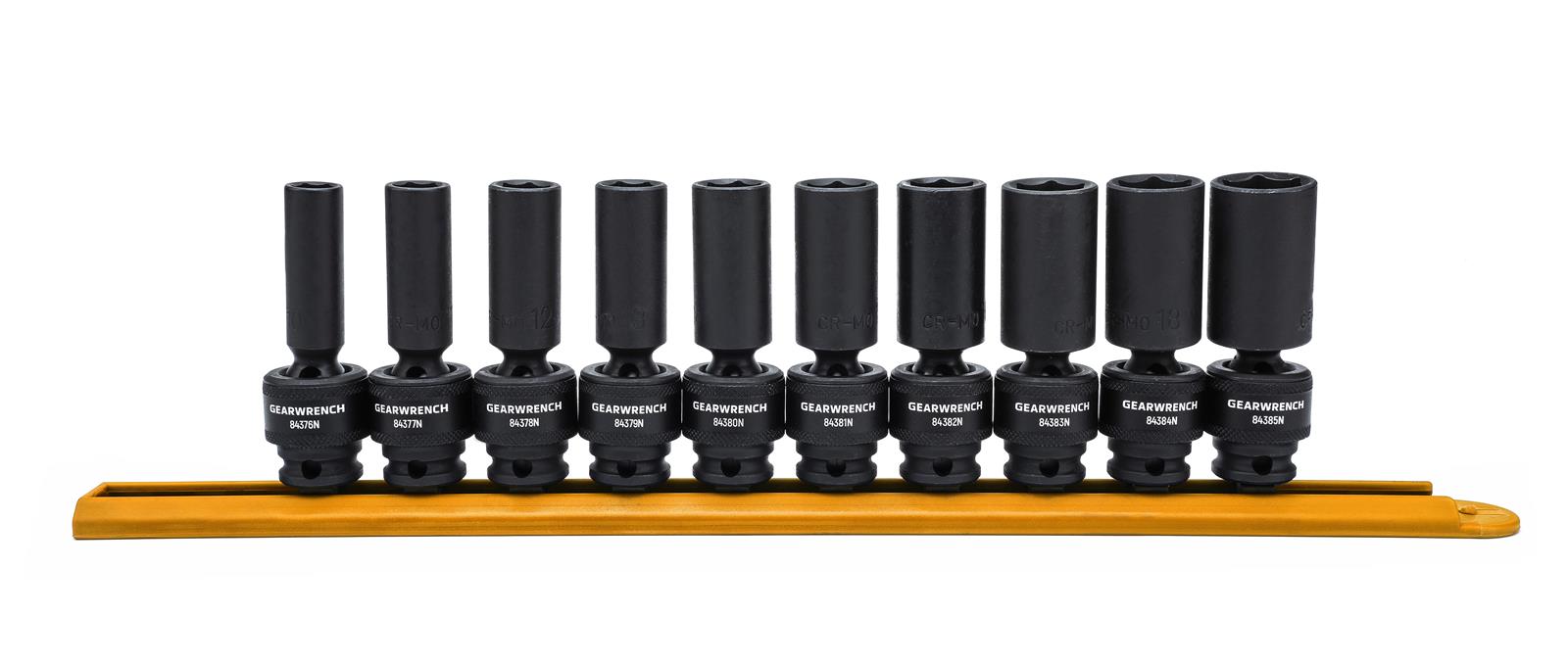 Gearwrench 84924N GearWrench Universal Impact Socket Sets Summit Racing