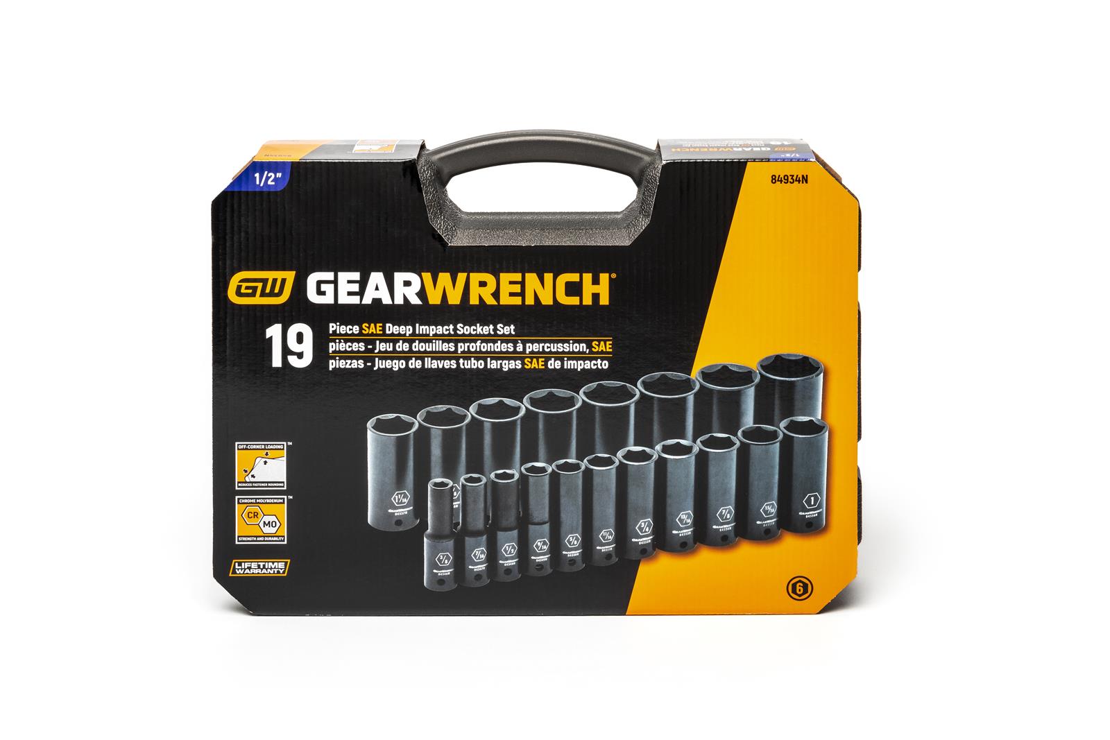 Gearwrench 84934N GearWrench Impact Socket Sets Summit Racing