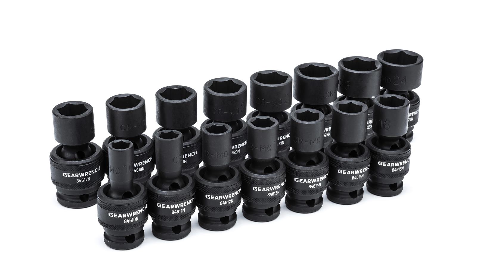 Gearwrench 84939N GearWrench Universal Impact Socket Sets Summit Racing