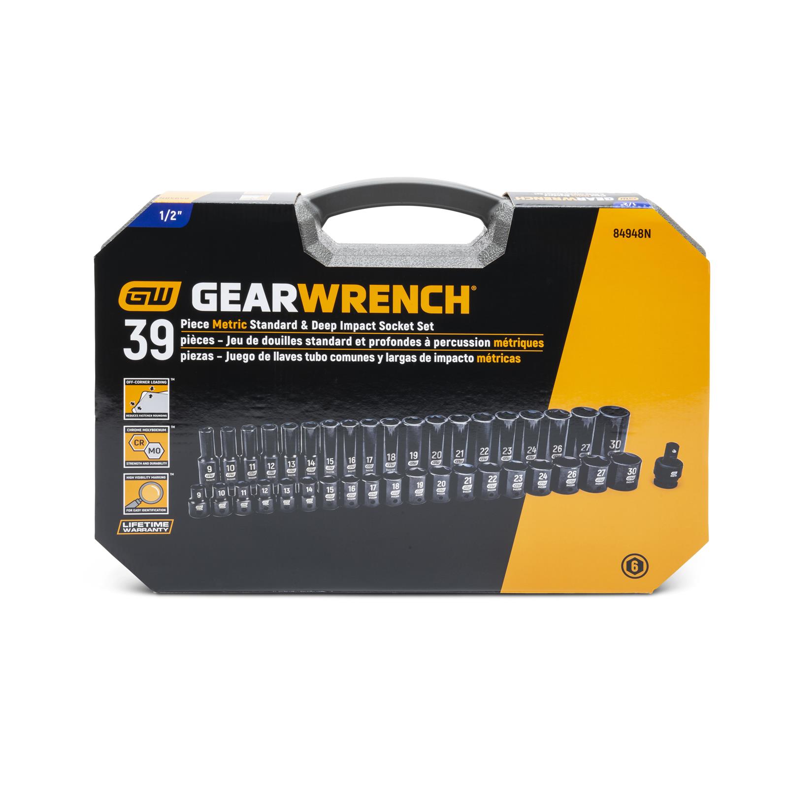 Gearwrench 84948N GearWrench Impact Socket Sets Summit Racing