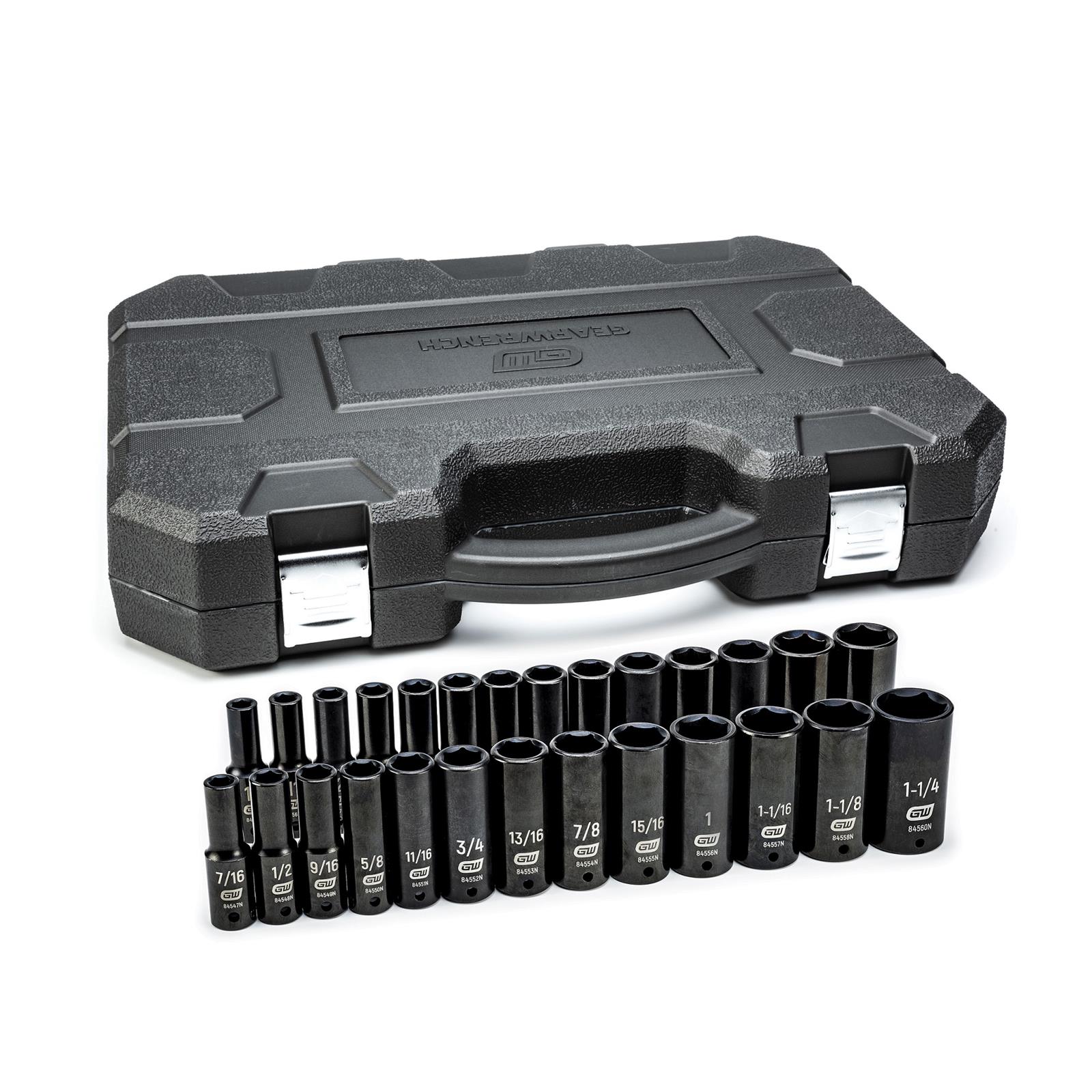 Gearwrench 84949N GearWrench Impact Socket Sets | Summit Racing