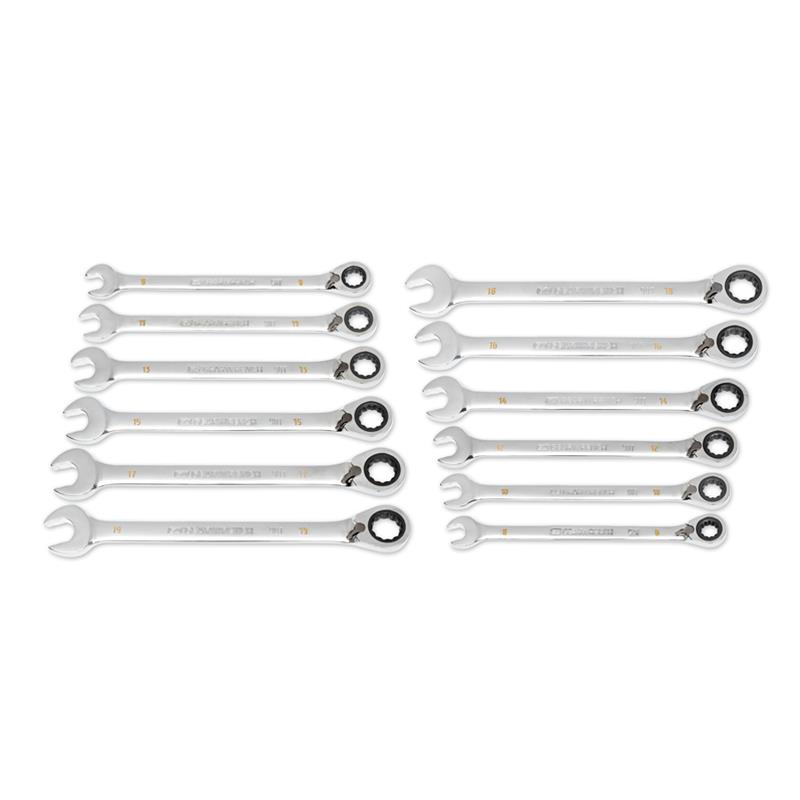 Gearwrench 86627 GearWrench 90T Ratcheting Combination Wrench Sets