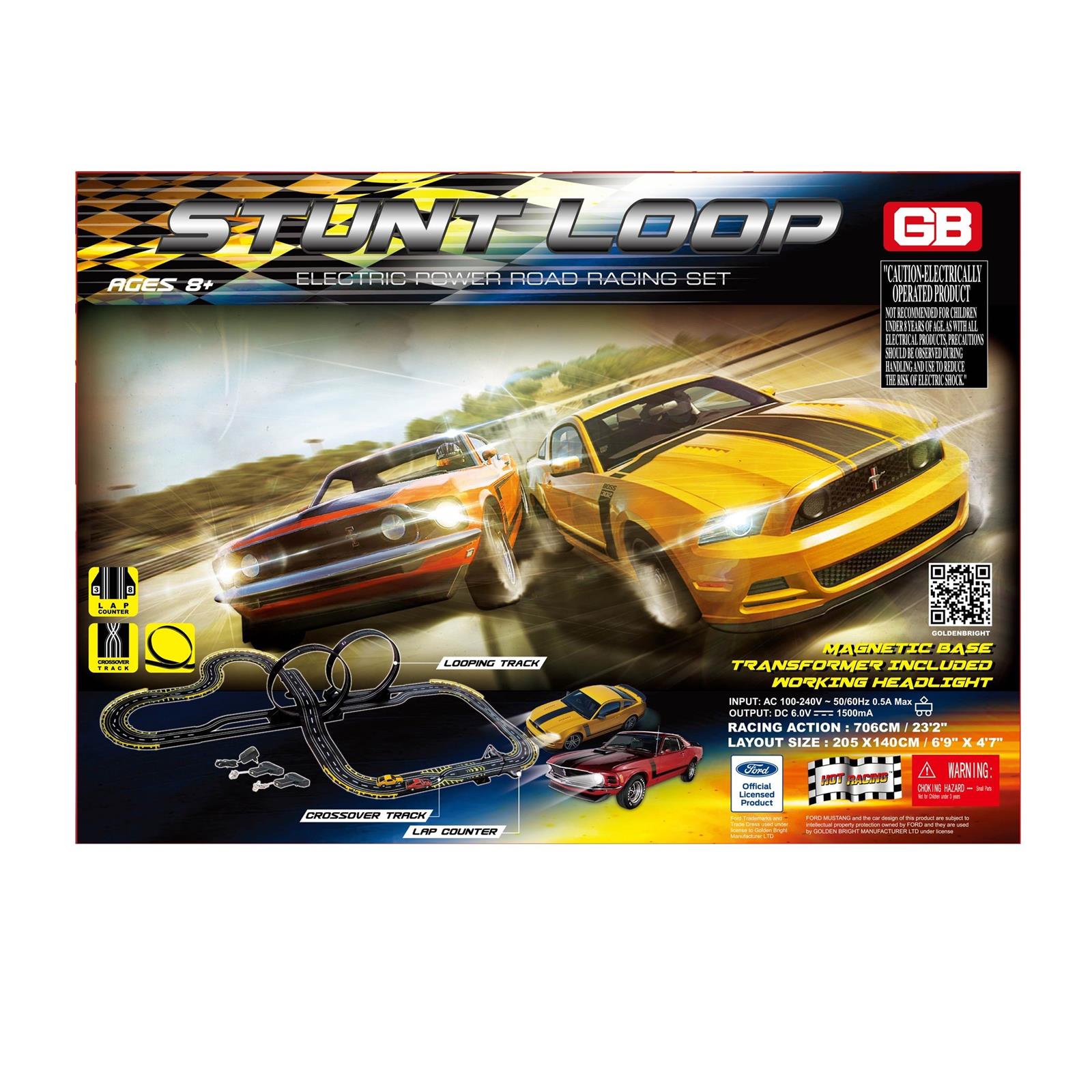 Summit Gifts 6677N 1 43 Scale Stunt Loop Slot Car Set Summit Racing