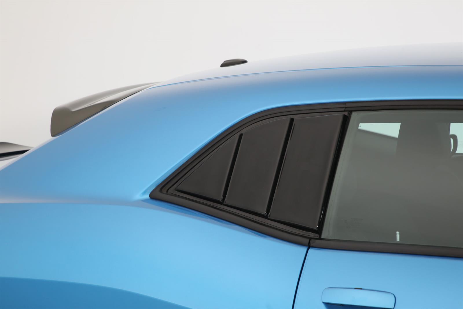 GT Styling GT4817 GT Styling Quarter Window Louvers Summit Racing