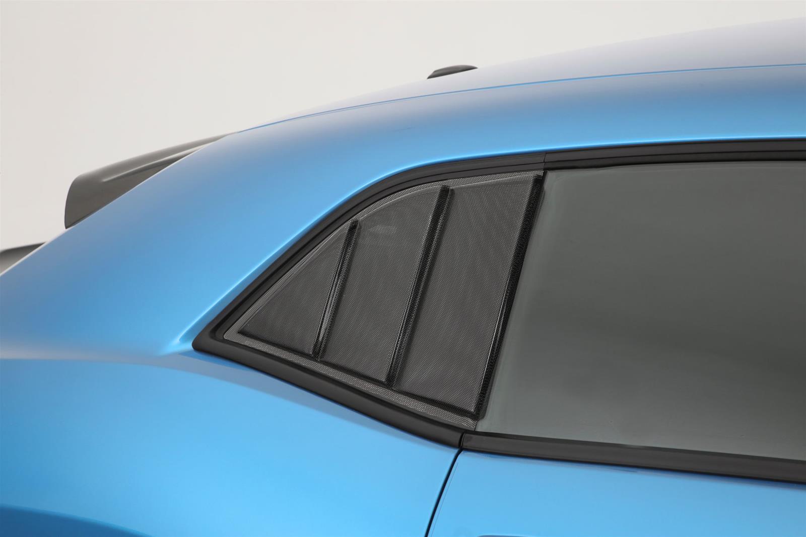 GT Styling GT4817X GT Styling Quarter Window Louvers Summit Racing