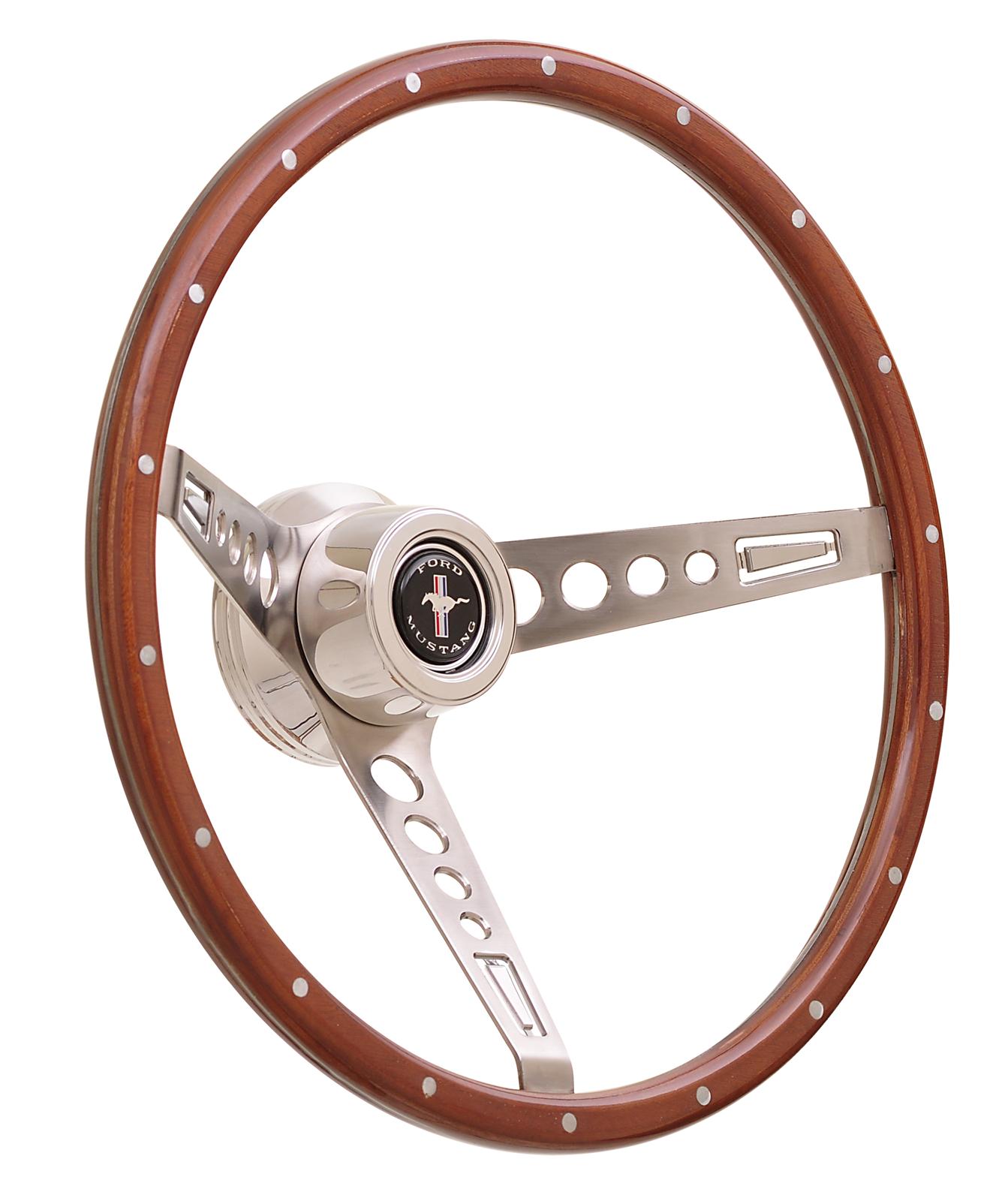 vintage steering wheel logo