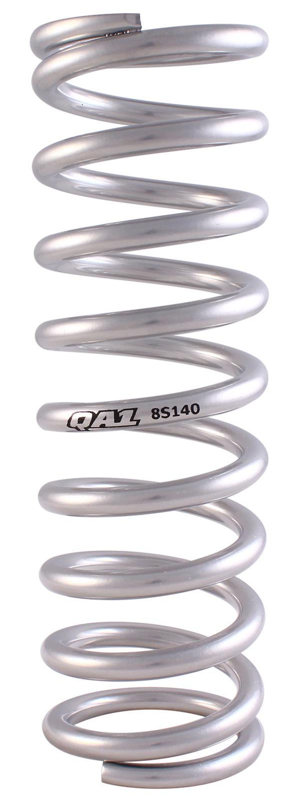 QA1 1-7/8in ID Spring - 8in Length x 160lbs/in - Silver Powder Coated thumbnail 2