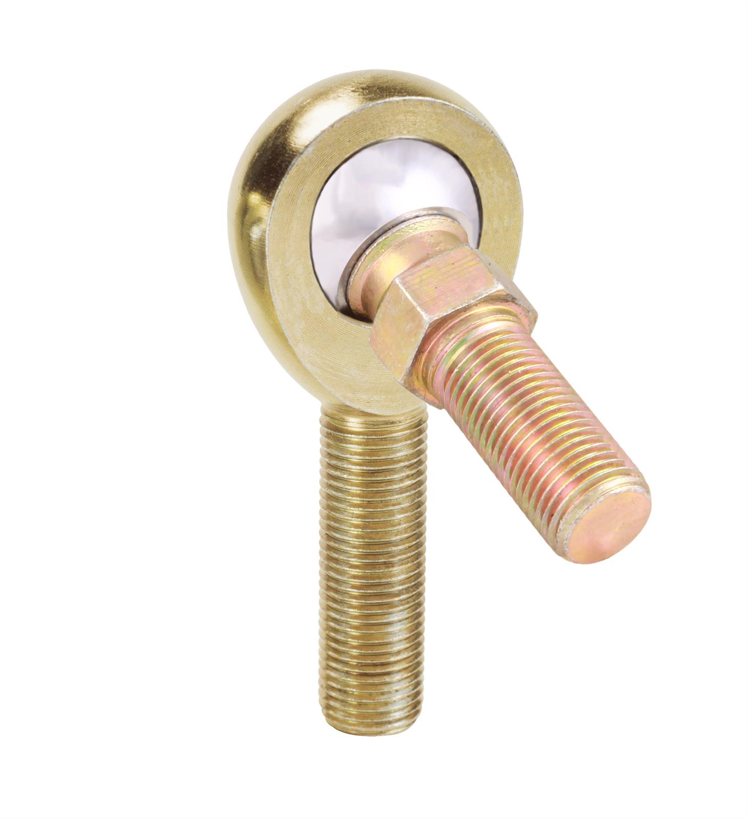 QA1 EX Series Endura Rod End - Male/Left Hand - .5in Bore x 1/2-20 w/Stud - Carbon Steel