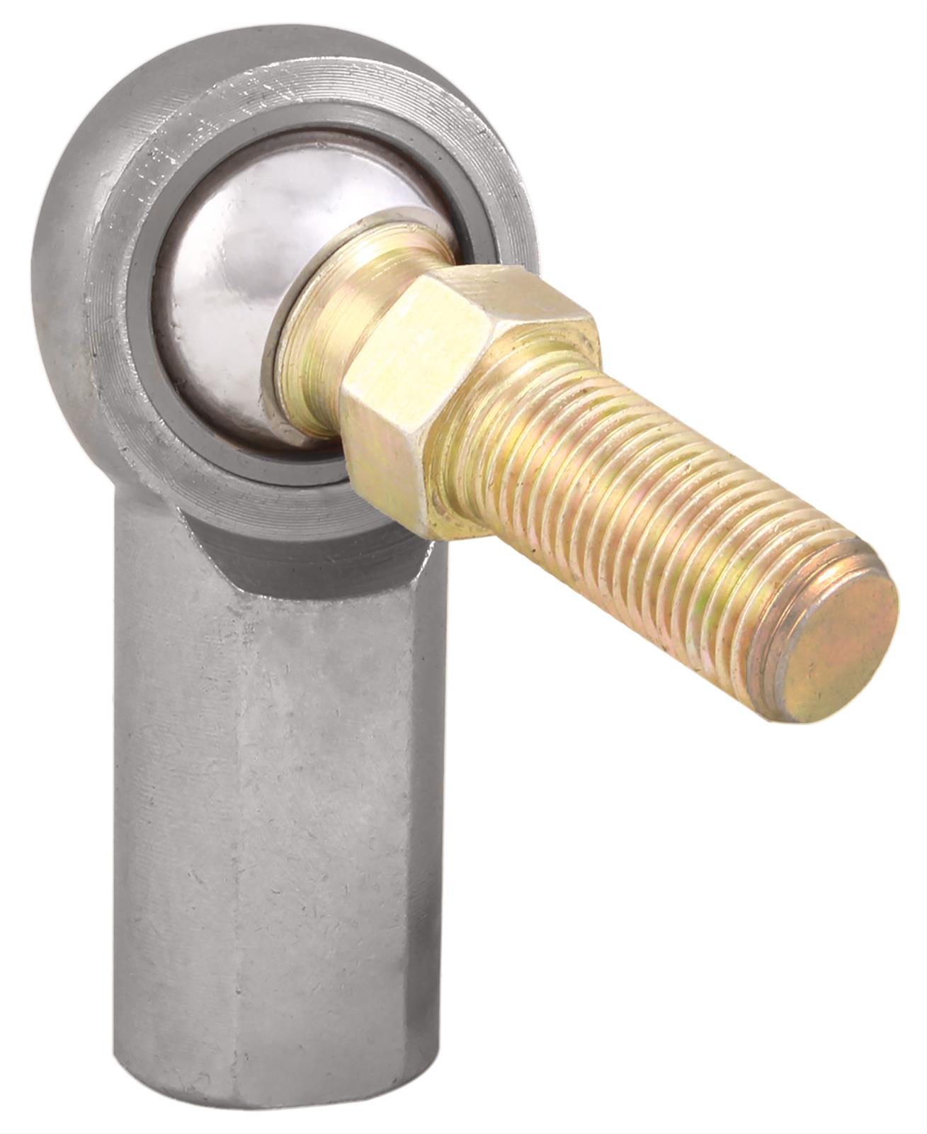 QA1 H Series 3-Pc Rod End - Female/Left Hand - .75in Bore x 3/4-16 w/Stud - Alloy Steel w/PTFE
