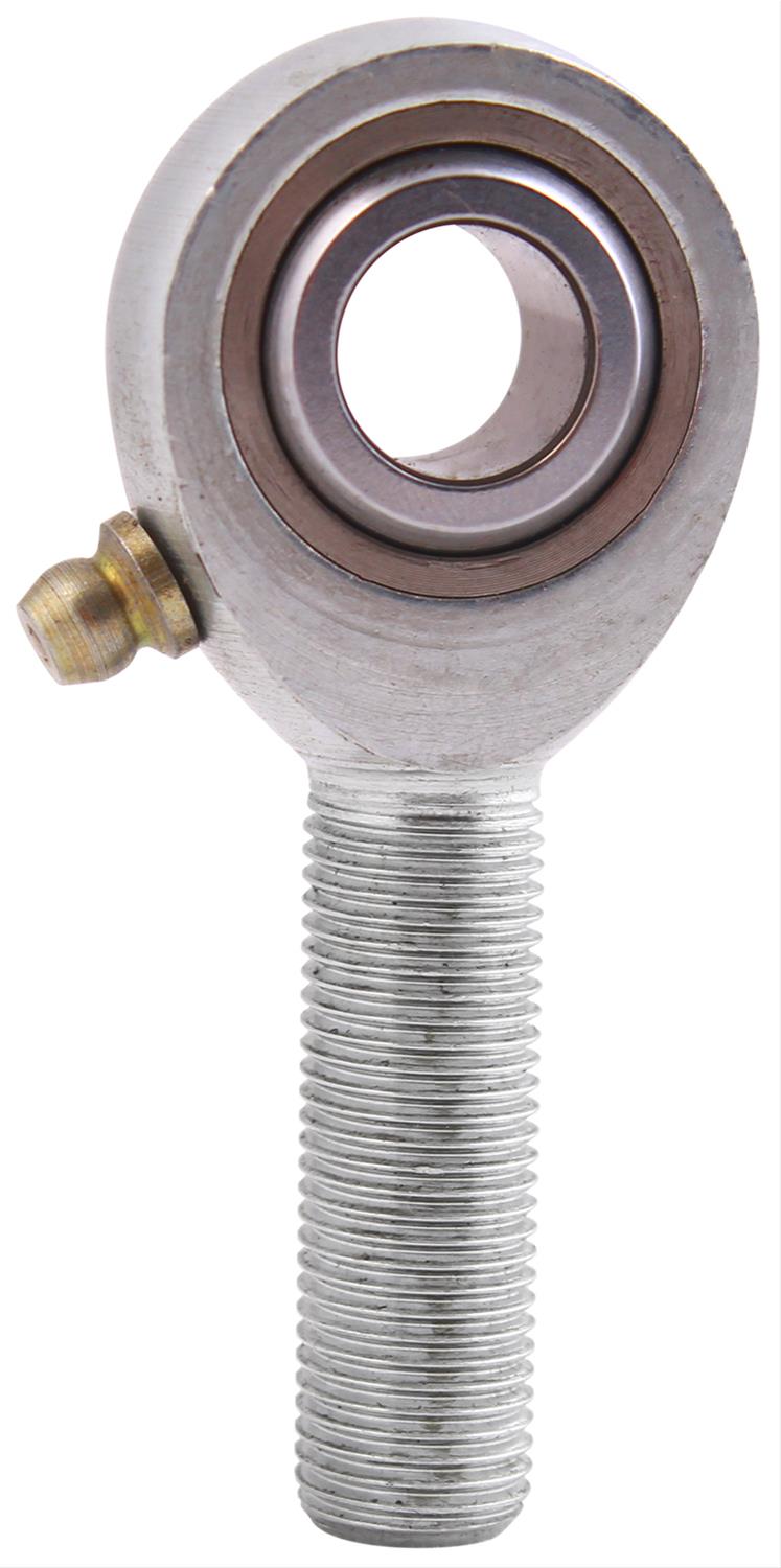 QA1 H Series 3-Pc Rod End - Male/Right Hand - .5in Bore x 5/8-18 w/Zerk - Alloy Steel