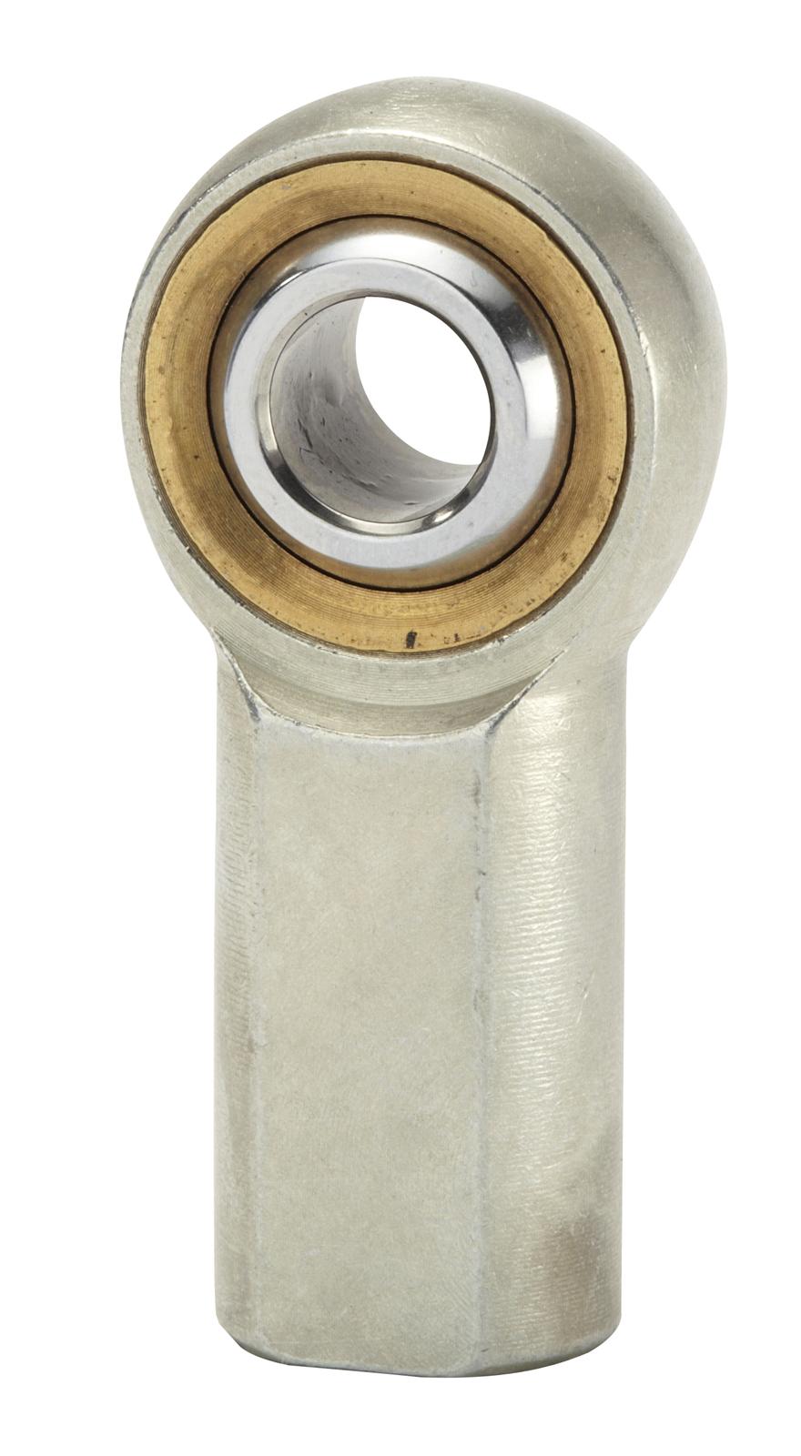 QA1 VML5SZ QA1 V Series 3-Pc Rod End - Male/Left Hand - 5mm Bore x M5x.08 w/Stud & Zerk - Carbon Steel main image 0