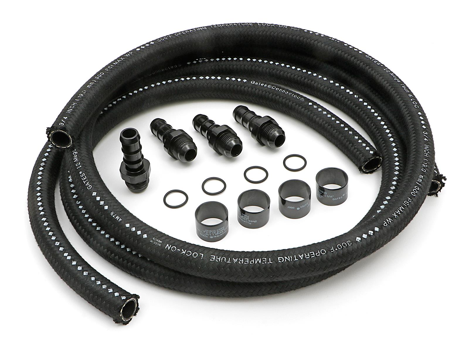 Hamburger's Performance Oil Lines and Kits 1008 HOSE KIT