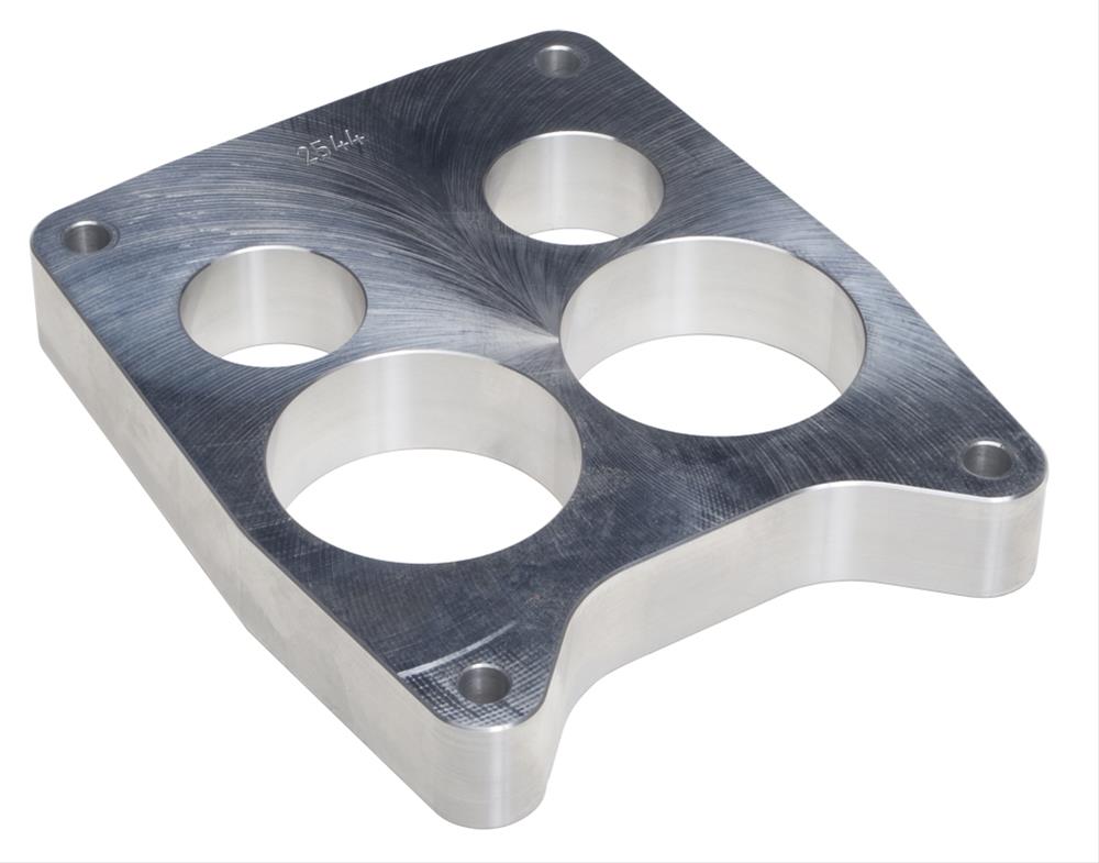 Hamburger's Performance 1 Inch Carburetor Spacer 2544 Spacer, Aluminum, in. Thick, Ported, 4-Barrel, Spread Bore, Each