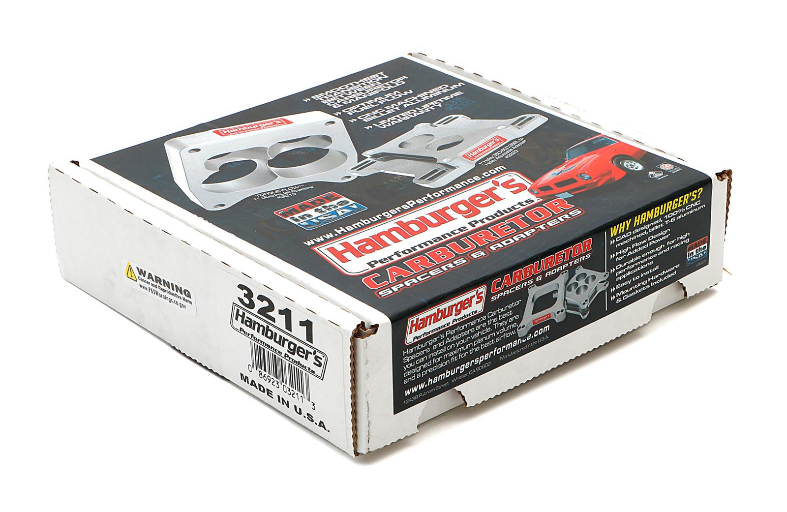 Hamburger's Performance 3211 Hamburger's Performance Torque Flow CNC