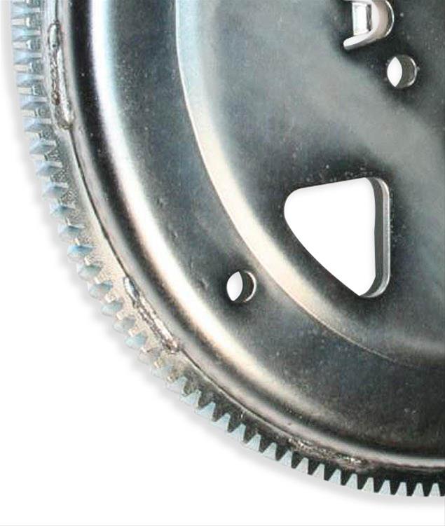 Hays Heavy-Duty 152-Tooth Flexplate 11-025 Flexplates, Heavy-Duty, 152-tooth, Steel, SFI 29.1, Internal Balance, One-piece Rear Main Seal, 2.120 in. Center Bore, Dodge, Ram, 6.7L Diesel, Each thumbnail 3