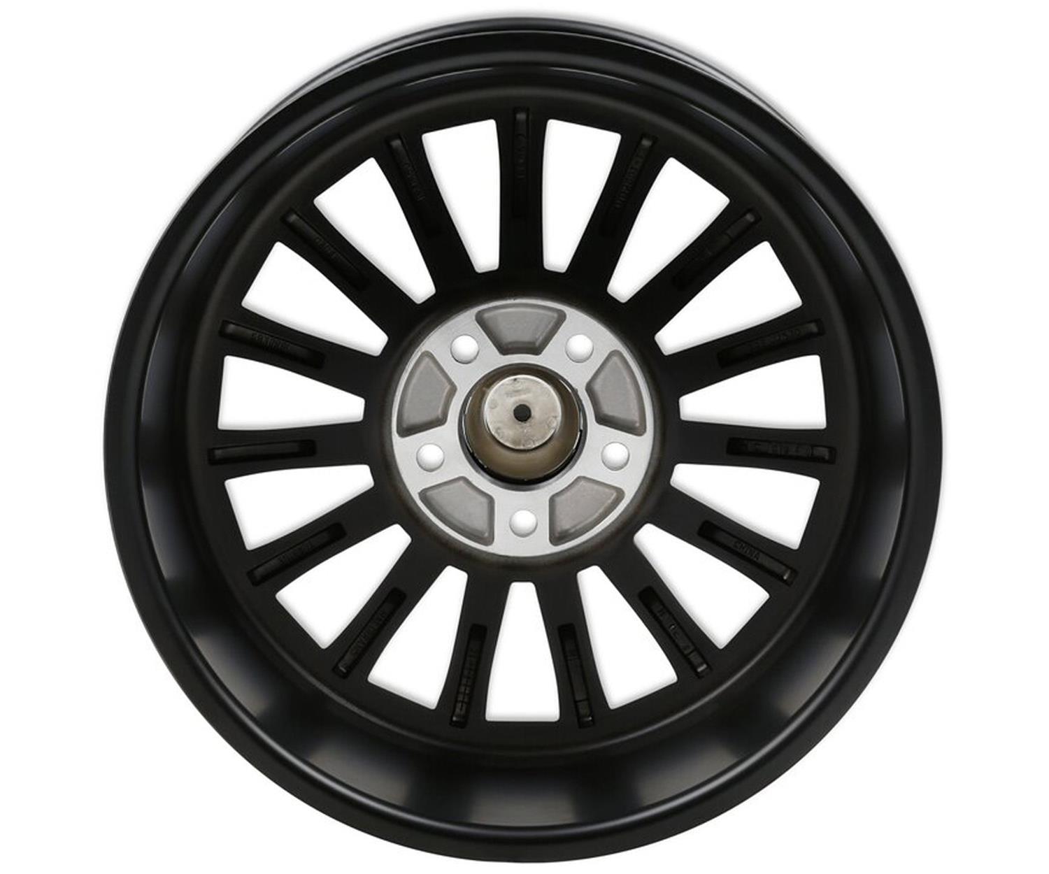 Halibrand HB004-001 Halibrand Turbine Black Machined Face Wheels