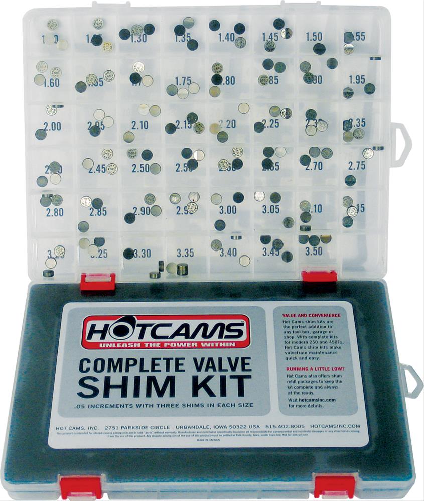 Hot Cams HCSHIM02 Steel Shims Set of 141 Regular 9.48 mm 