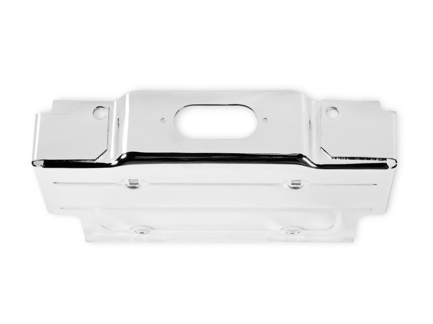Brothers Trucks License Plate Brackets 04-123 Mounting Brackets, Steel, Chrome, Chevrolet, GMC, Each thumbnail 7