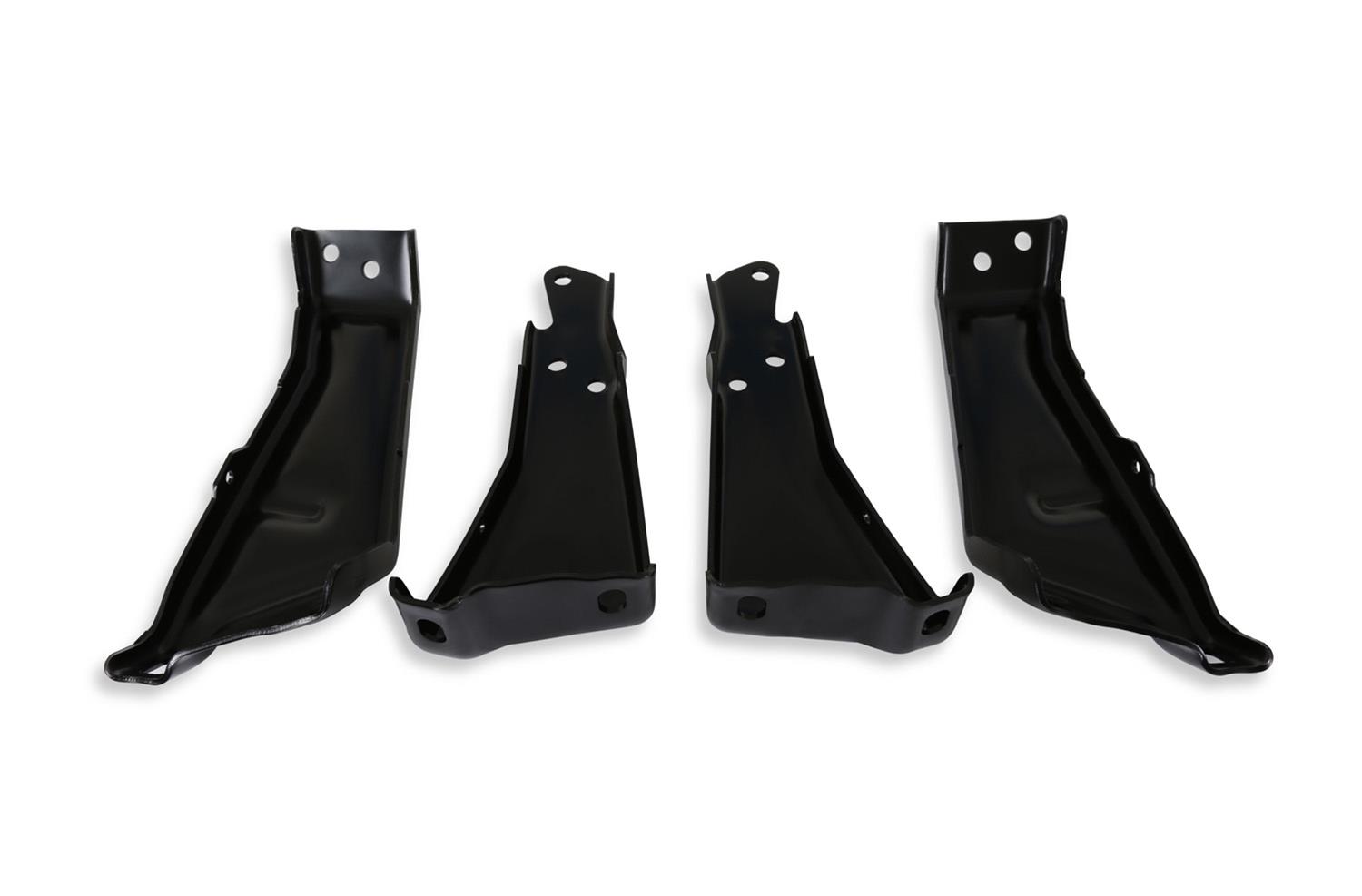 Brothers Trucks Bumper Brackets 04-128 Brackets, Rear, Steel, Black EDP, Chevrolet, GMC, Kit thumbnail 7